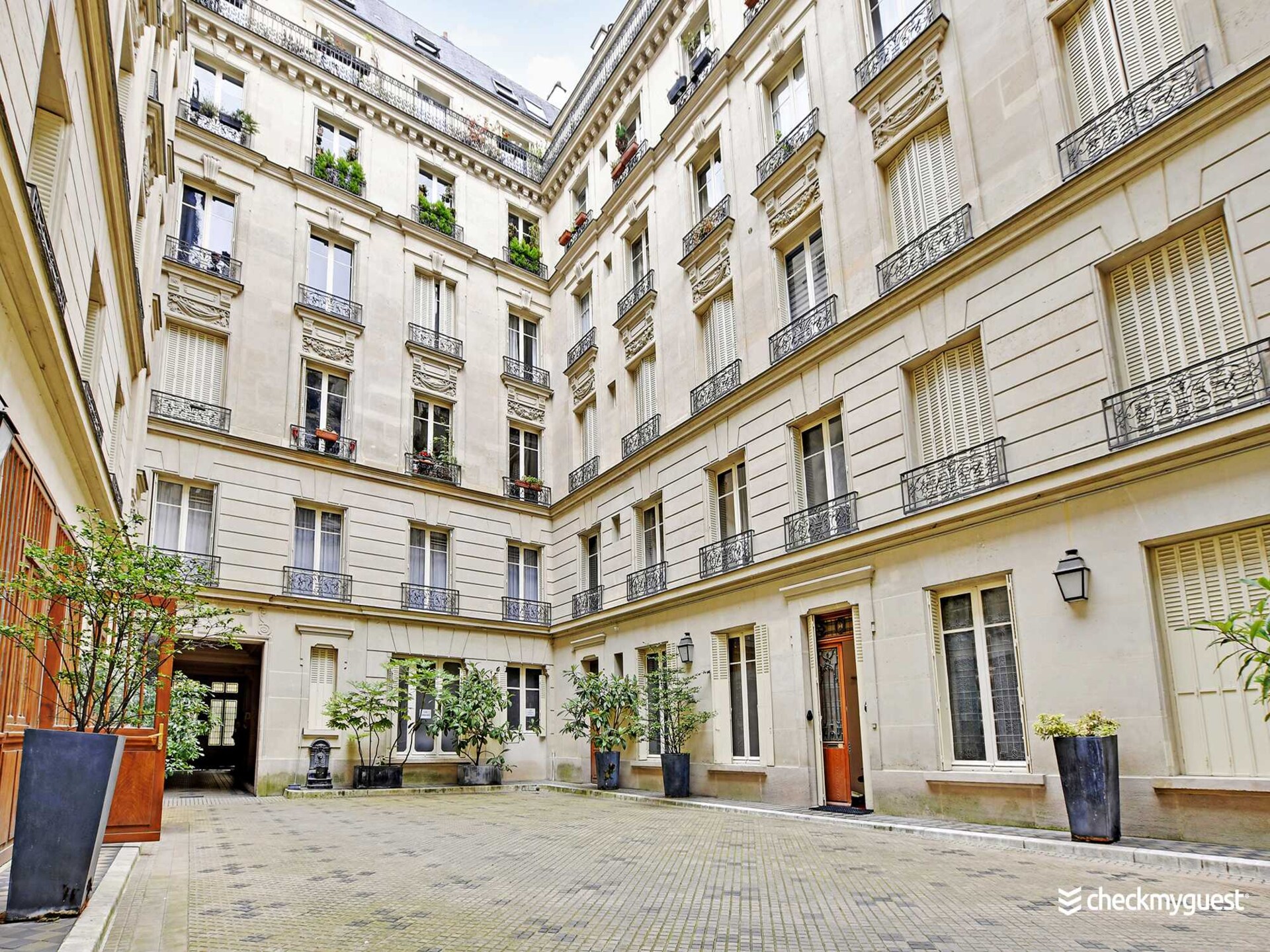 Serene studio in de Marais, vlakbij het Louvre en Palais Garnier - foto 10