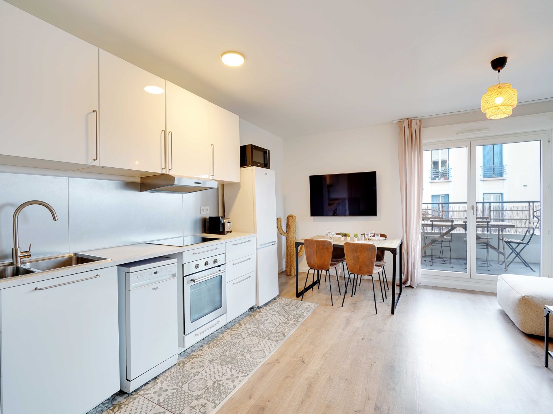Ruim familieappartement in Saint-Ouen-sur-Seine, dicht bij metro Parijs - foto 6
