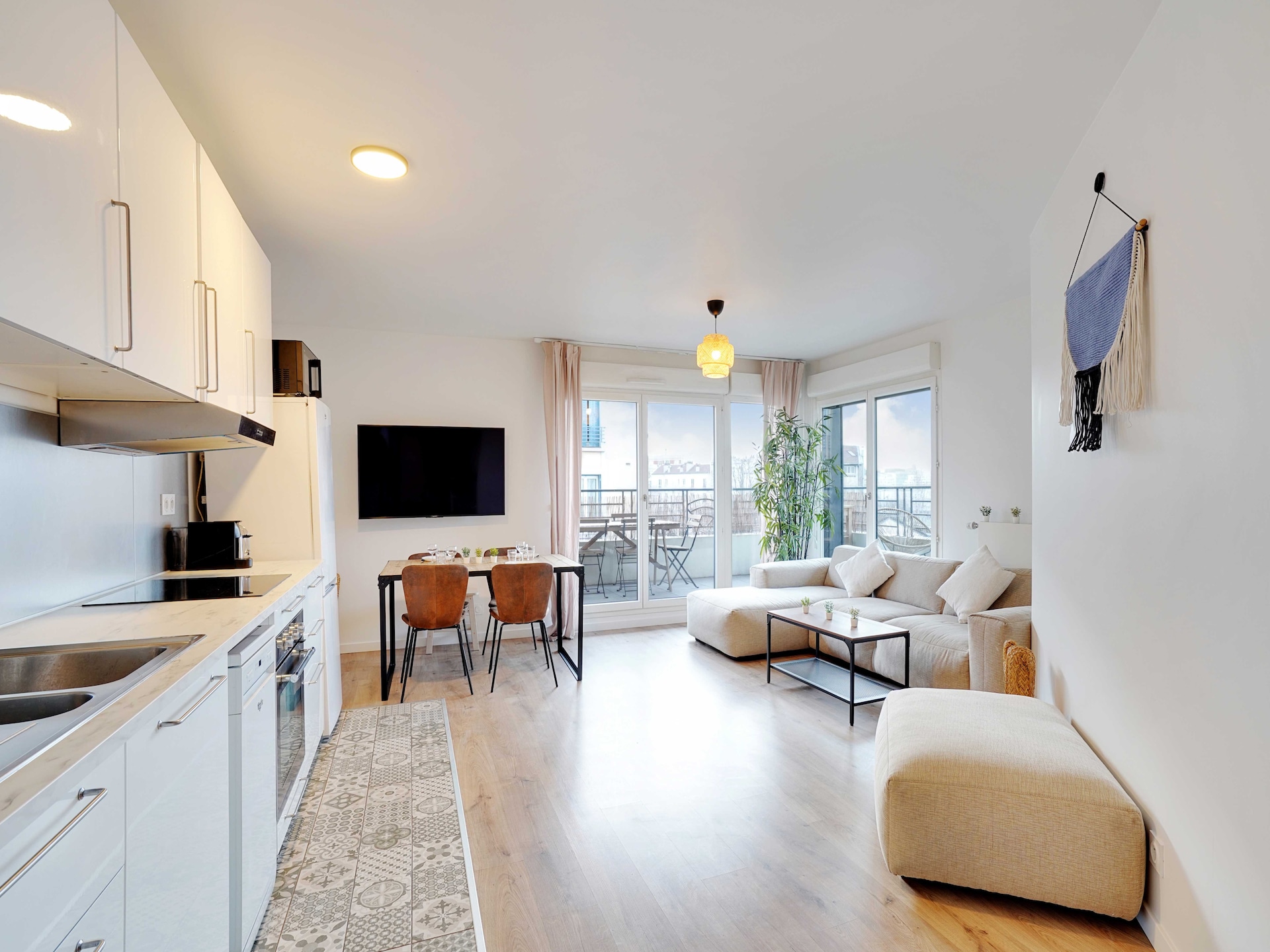 Ruim familieappartement in Saint-Ouen-sur-Seine, dicht bij metro Parijs - foto 8
