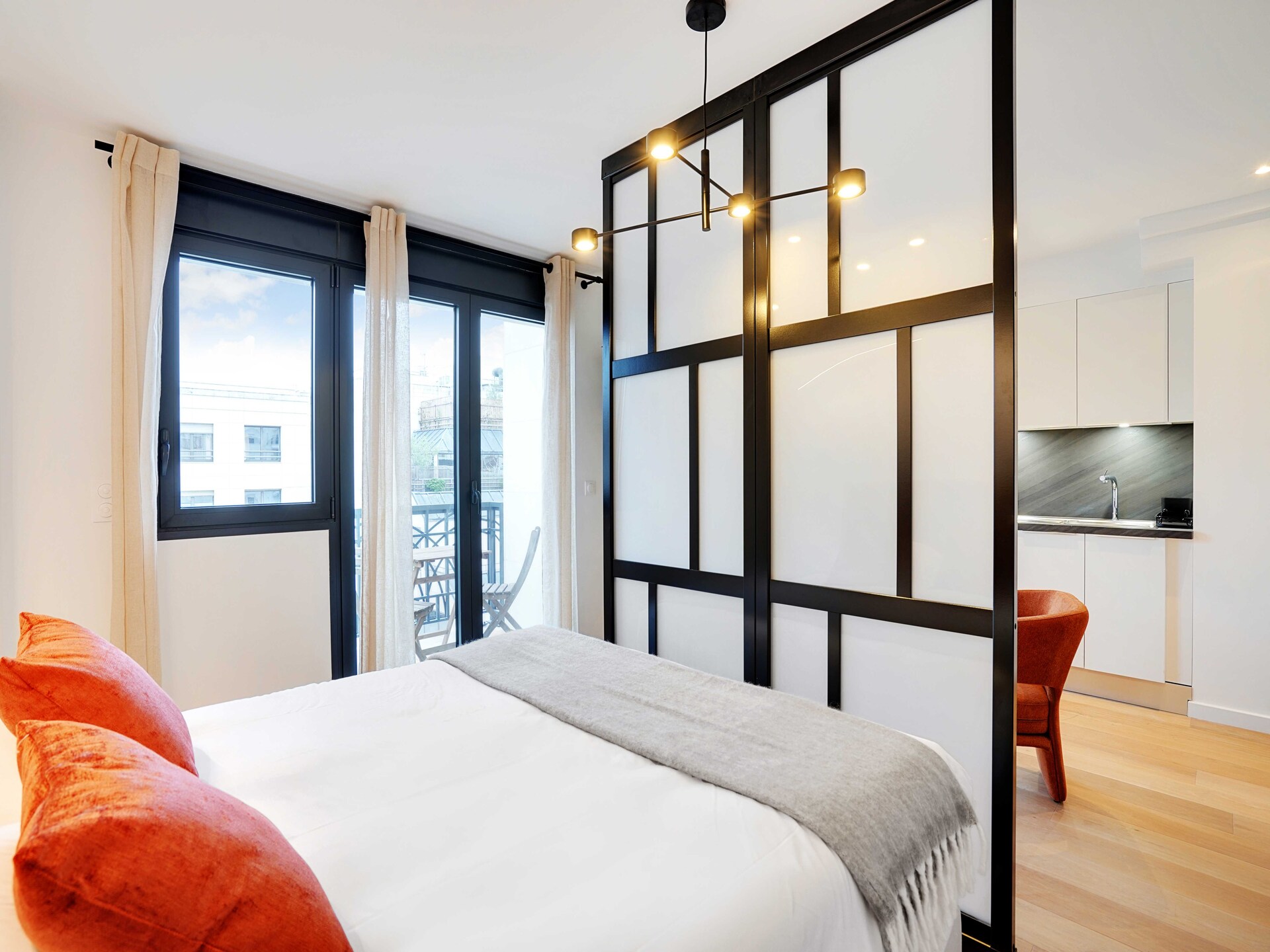 Stijlvolle studio in Levallois-Perret, vlakbij Parijs - foto 6