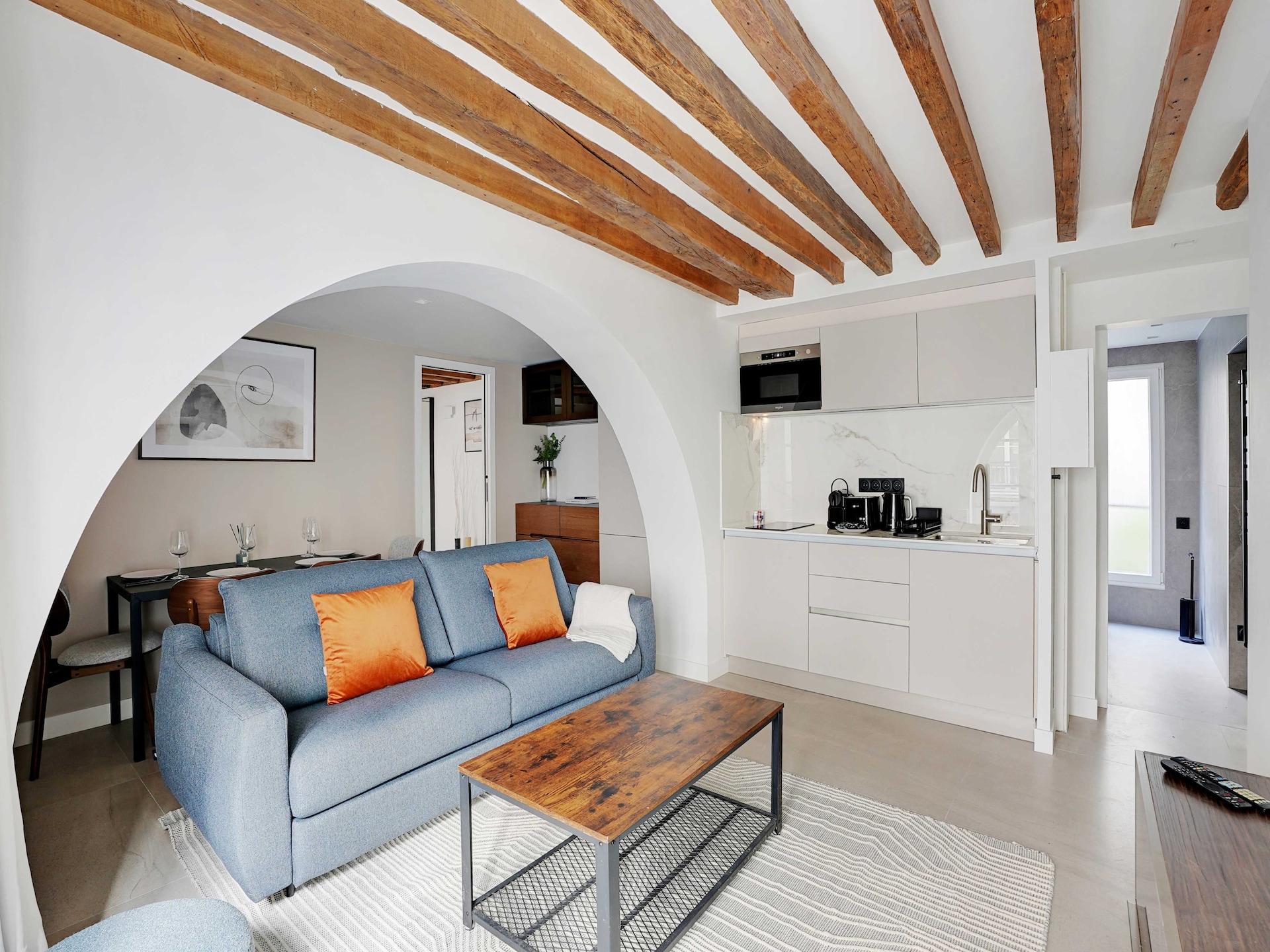 Rustig appartement in het hart van Parijs (1e arrondissement) - foto 2