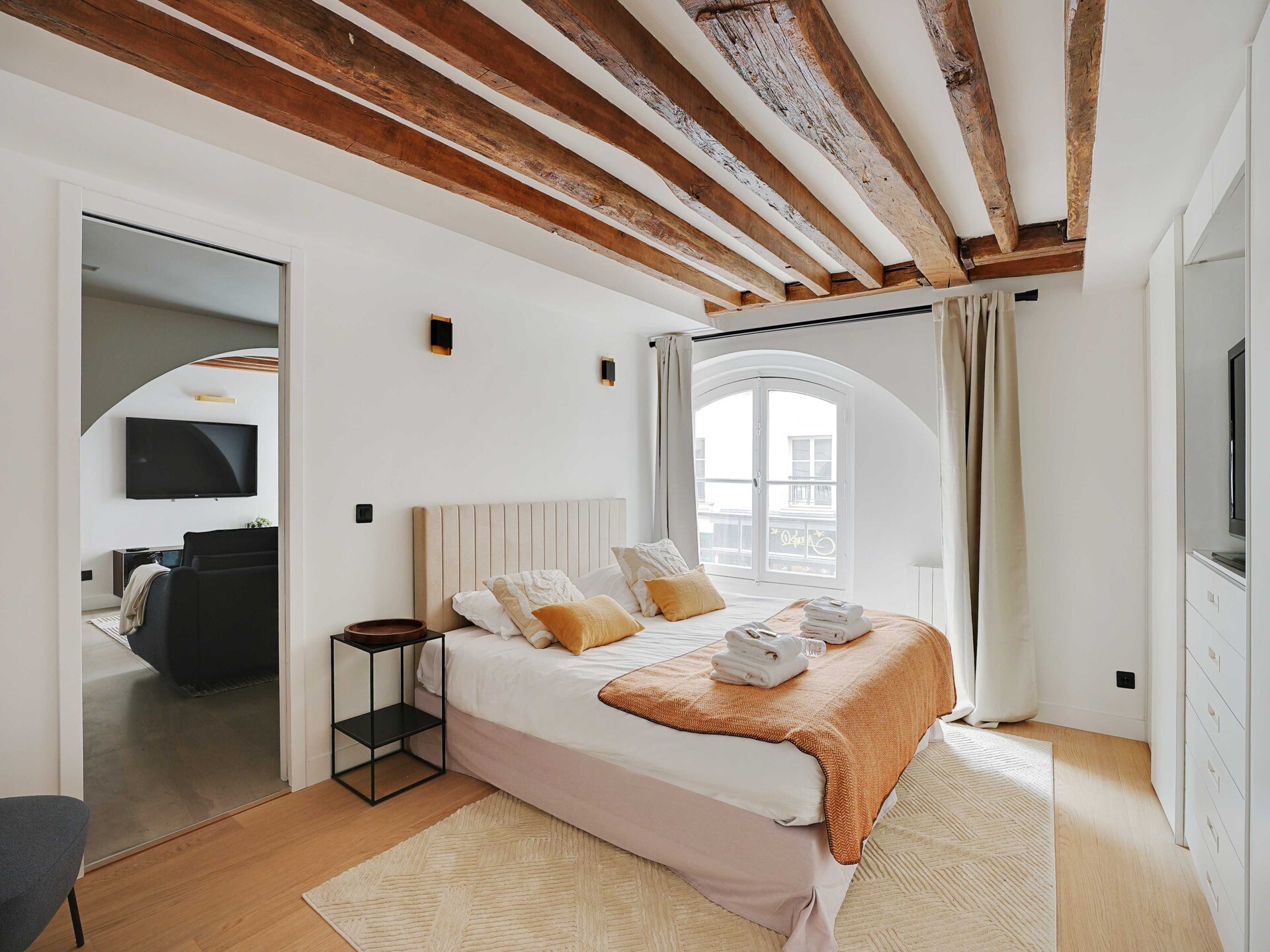 Rustig appartement in het hart van Parijs (1e arrondissement) - foto 4