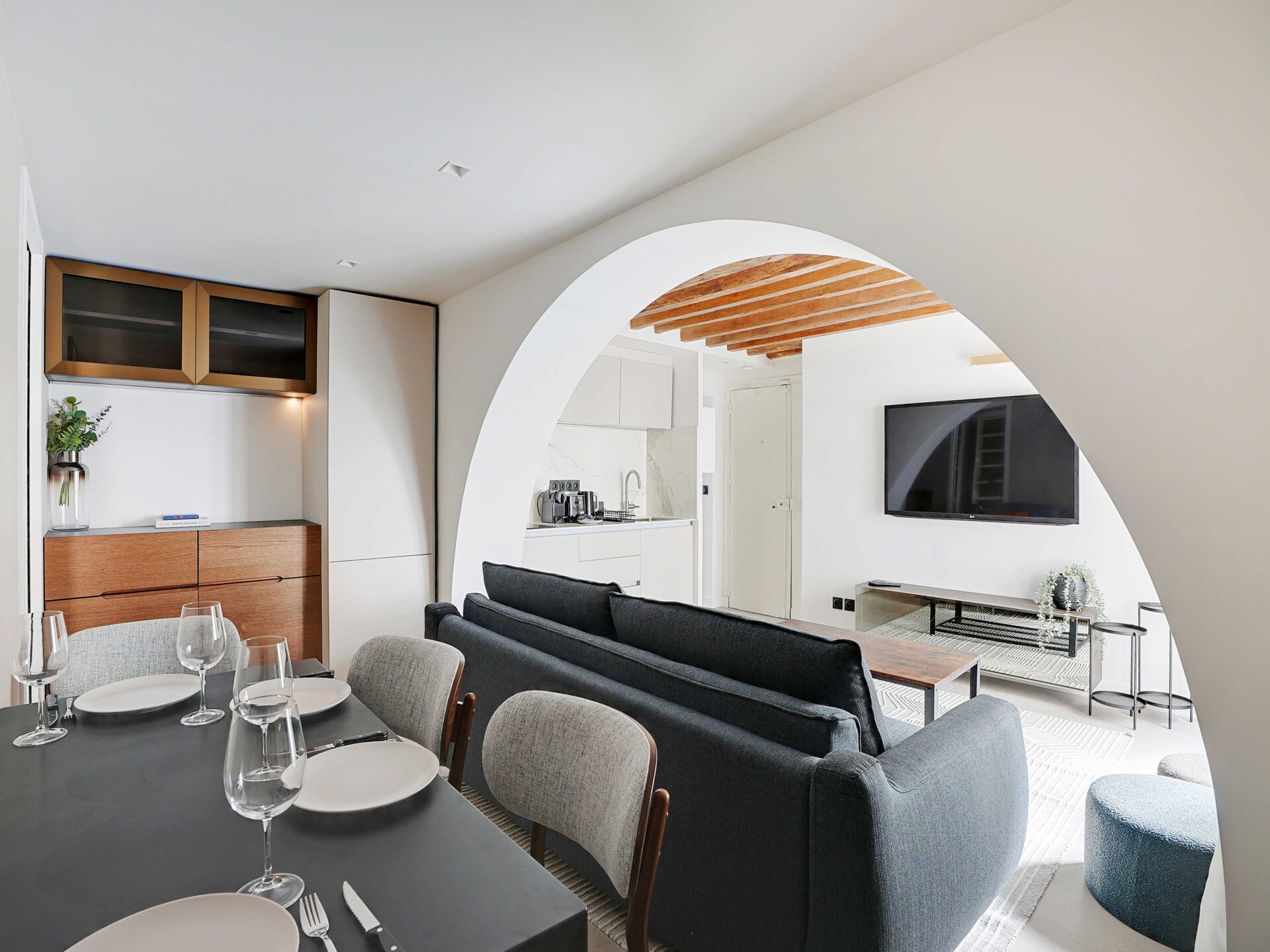 Rustig appartement in het hart van Parijs (1e arrondissement) - foto 8