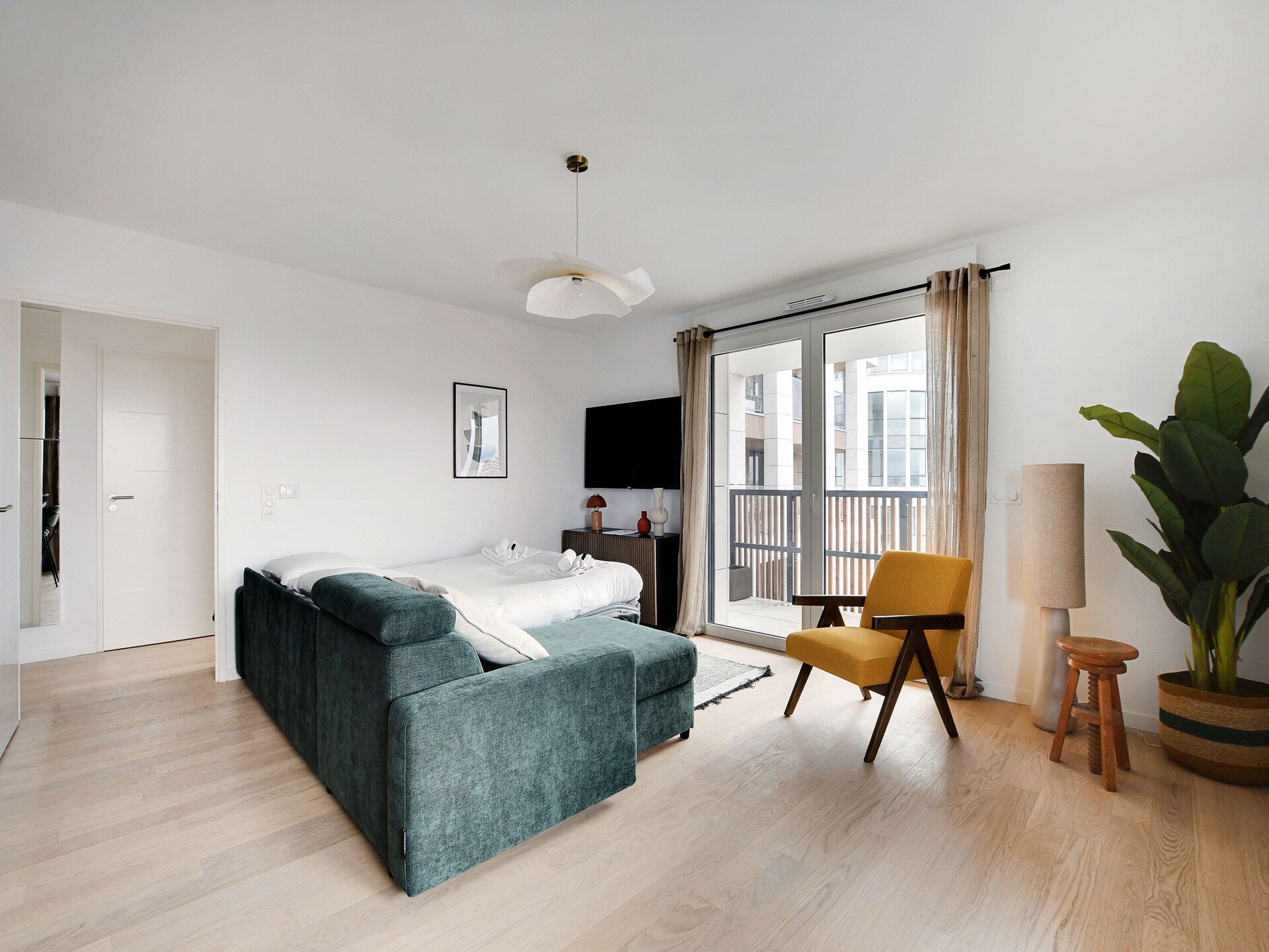 Licht appartement voor 6 personen in Clichy, vlakbij de Seine en Parijs - foto 10