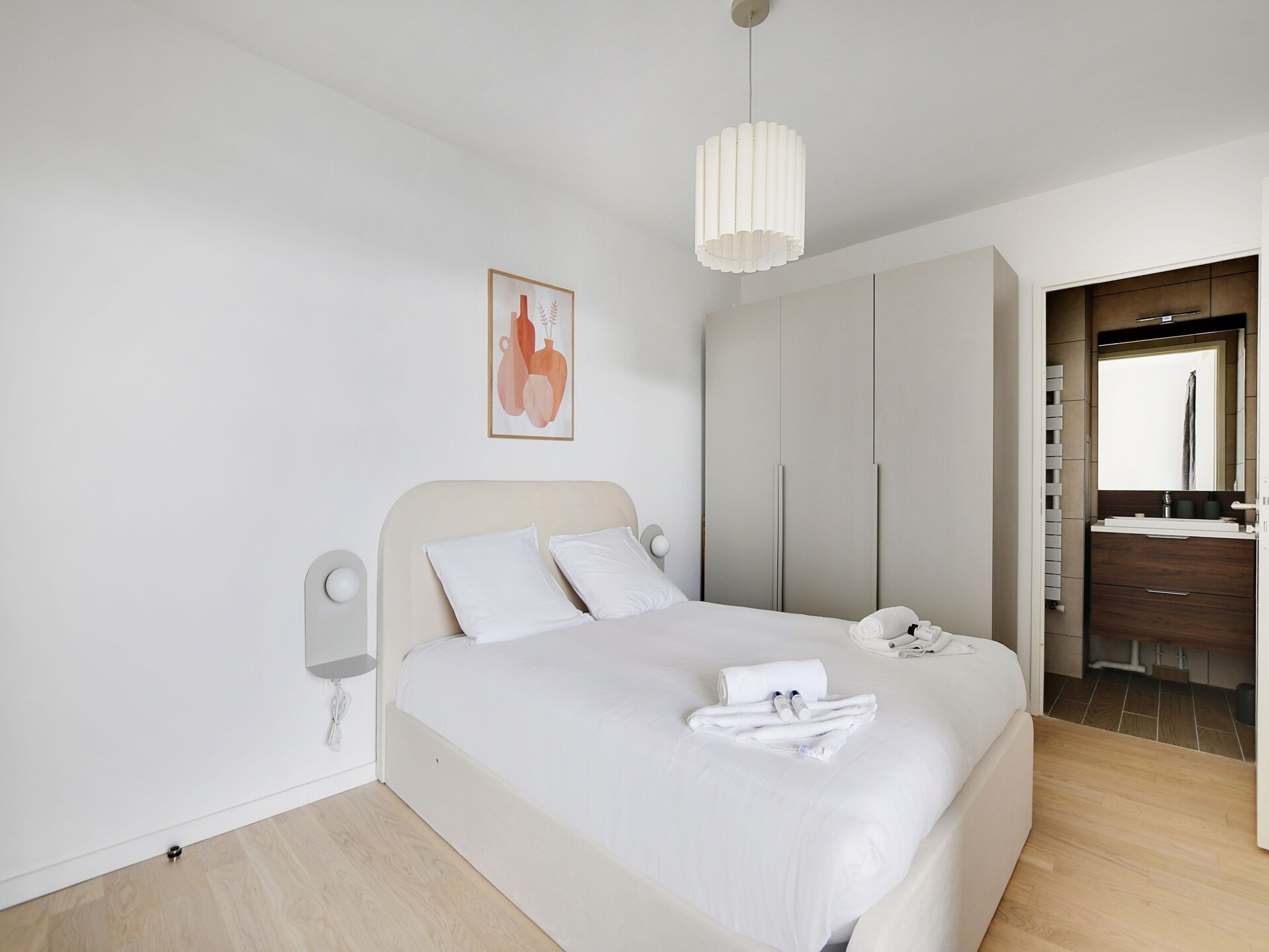 Licht appartement voor 6 personen in Clichy, vlakbij de Seine en Parijs - foto 16