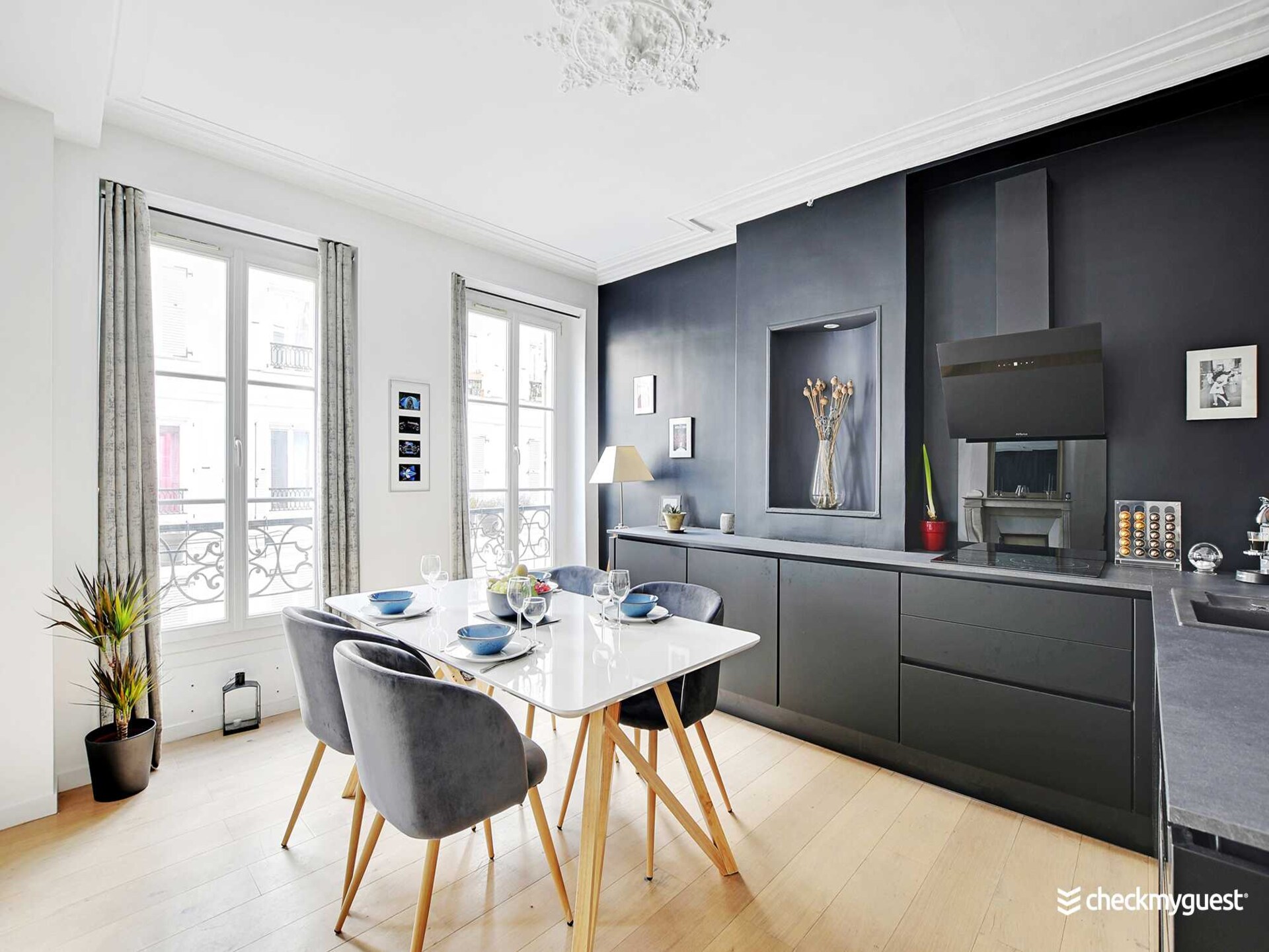 Designappartement 40m² in het 17e arrondissement, nabij Parc Martin-Luther-King - foto 2