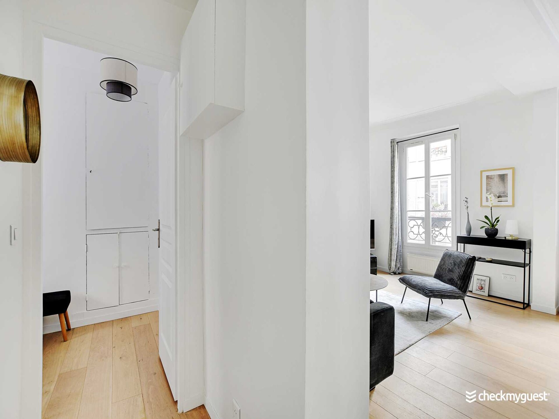 Designappartement 40m² in het 17e arrondissement, nabij Parc Martin-Luther-King - foto 9