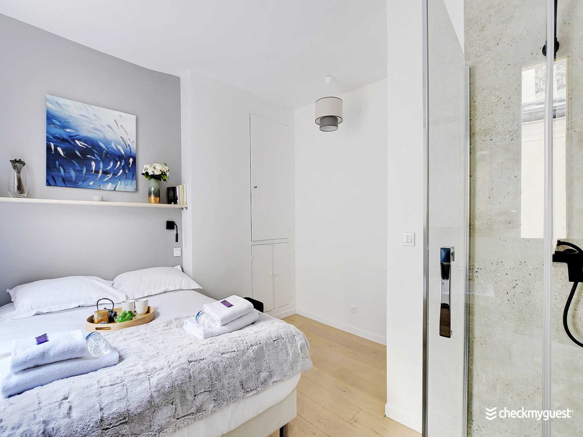 Designappartement 40m² in het 17e arrondissement, nabij Parc Martin-Luther-King - foto 11