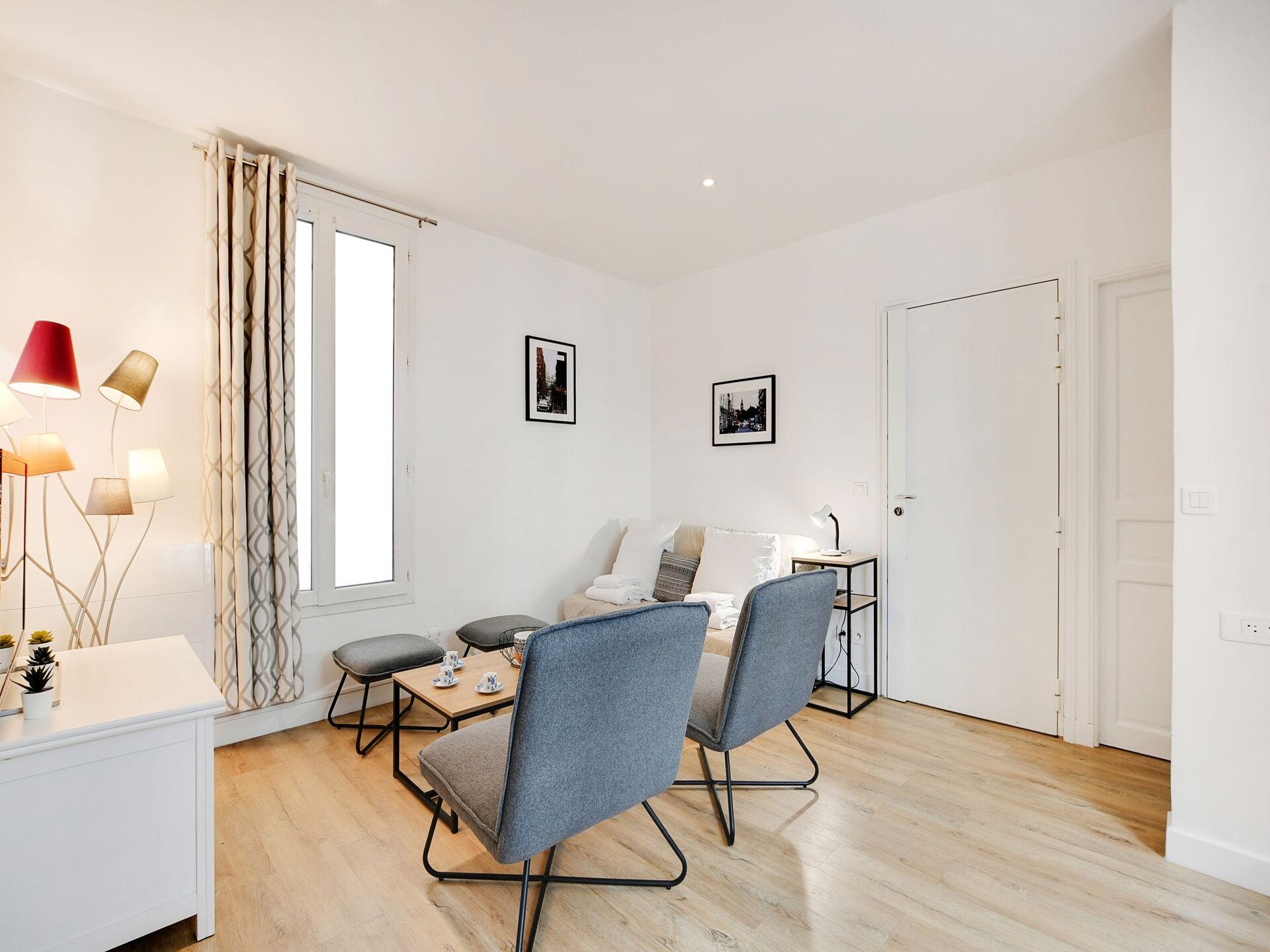 Licht appartement met 2 slaapkamers in het 18e arrondissement, vlakbij metro Marcadet - foto 5