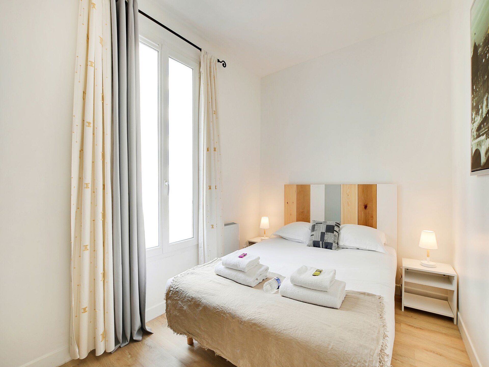 Licht appartement met 2 slaapkamers in het 18e arrondissement, vlakbij metro Marcadet - foto 12