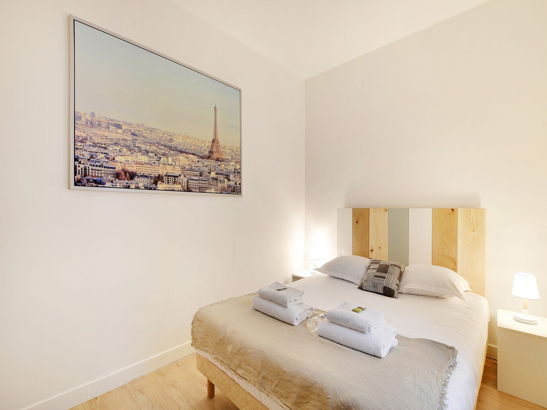 Licht appartement met 2 slaapkamers in het 18e arrondissement, vlakbij metro Marcadet - foto 14
