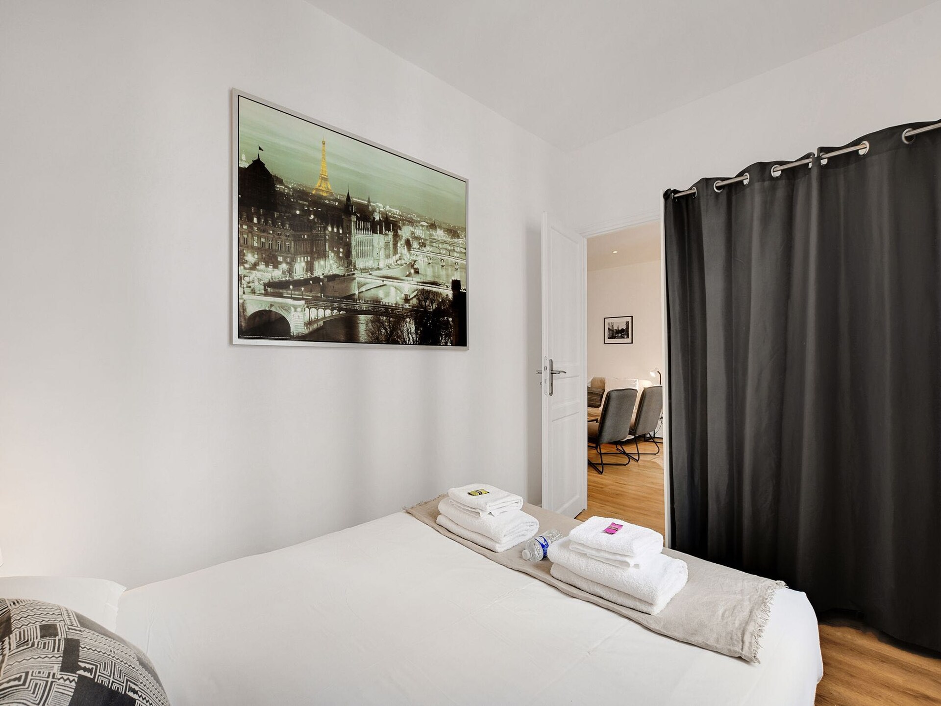 Licht appartement met 2 slaapkamers in het 18e arrondissement, vlakbij metro Marcadet - foto 15