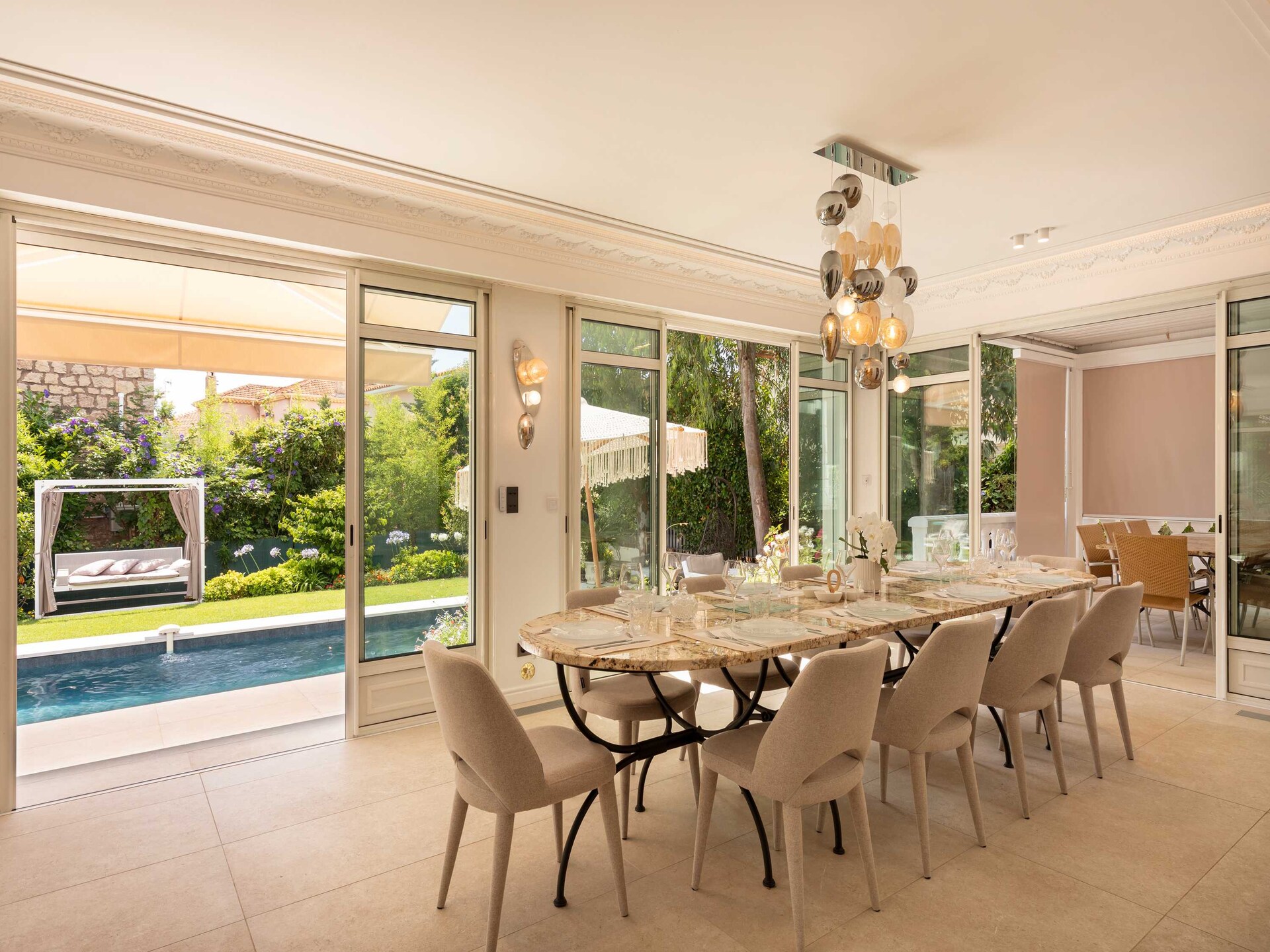 Luxe villa voor 14 personen met 7 slaapkamers nabij centrum Cannes - foto 14