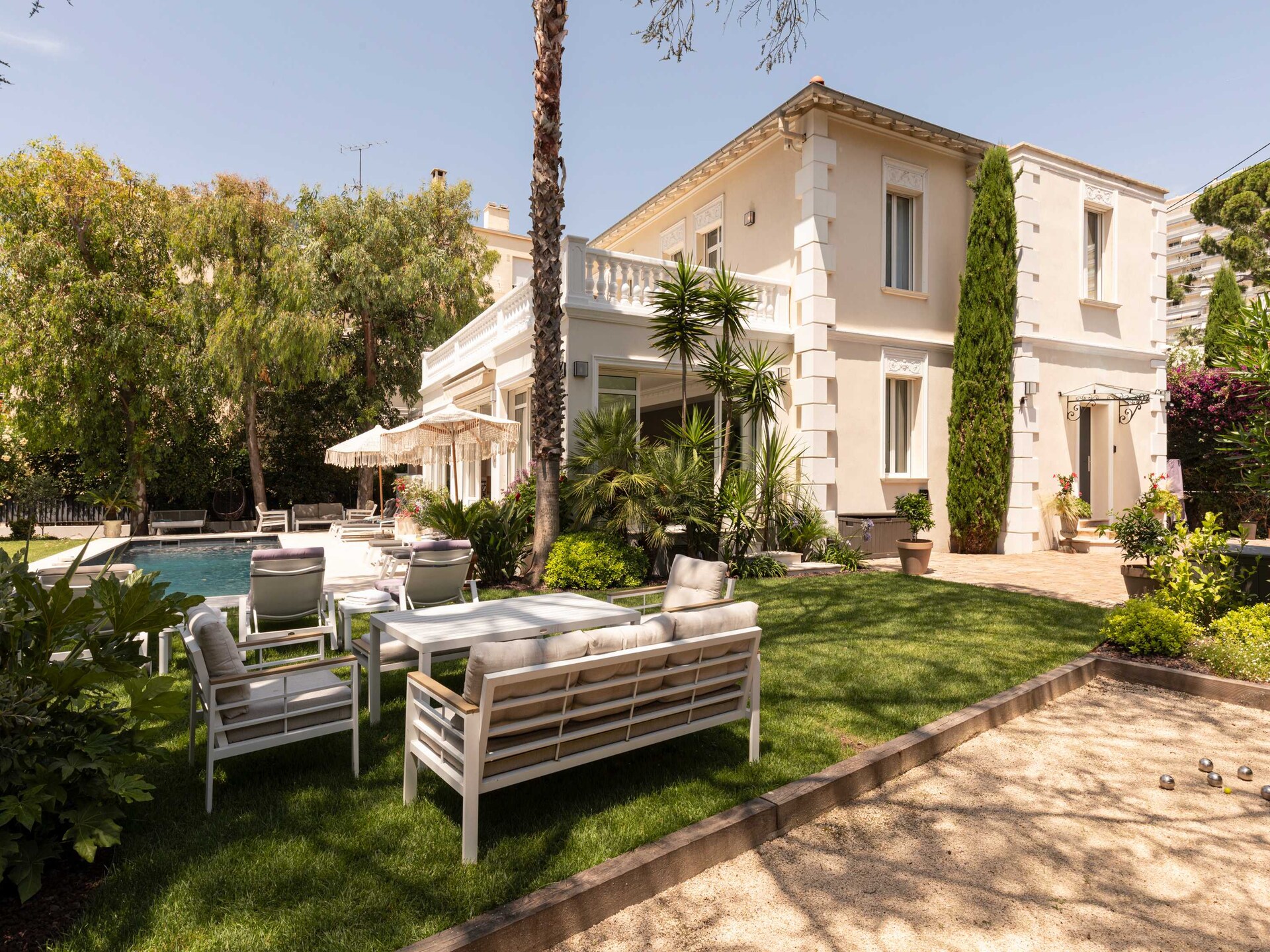 Luxe villa voor 14 personen met 7 slaapkamers nabij centrum Cannes - foto 29