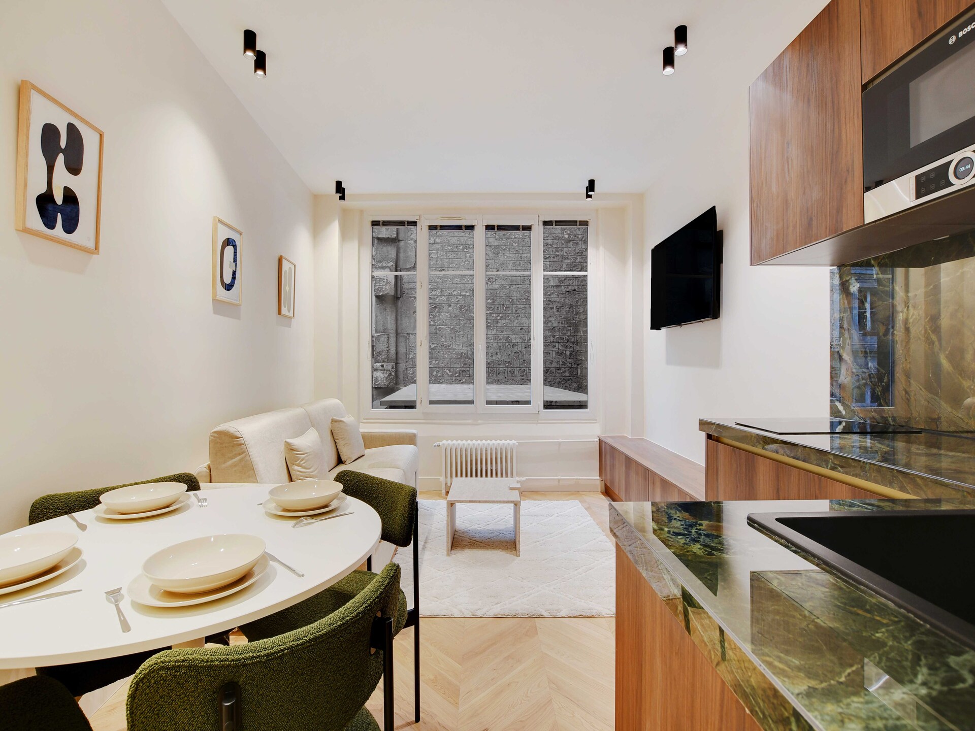 Design appartement in Parijs: 4 minuten van metro Maubert Mutualité - foto 2