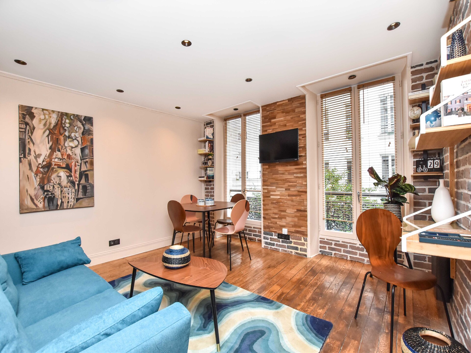 Licht appartement met 2 slaapkamers in de bruisende wijk Arts et Métiers - foto 9