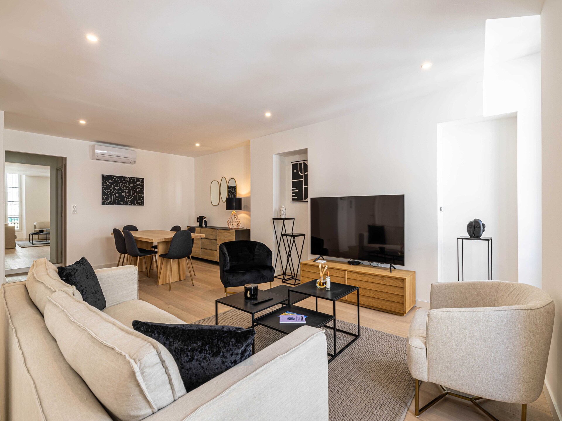 Stijlvol 4-kamerappartement in hartje Cannes voor 6 personen - foto 7