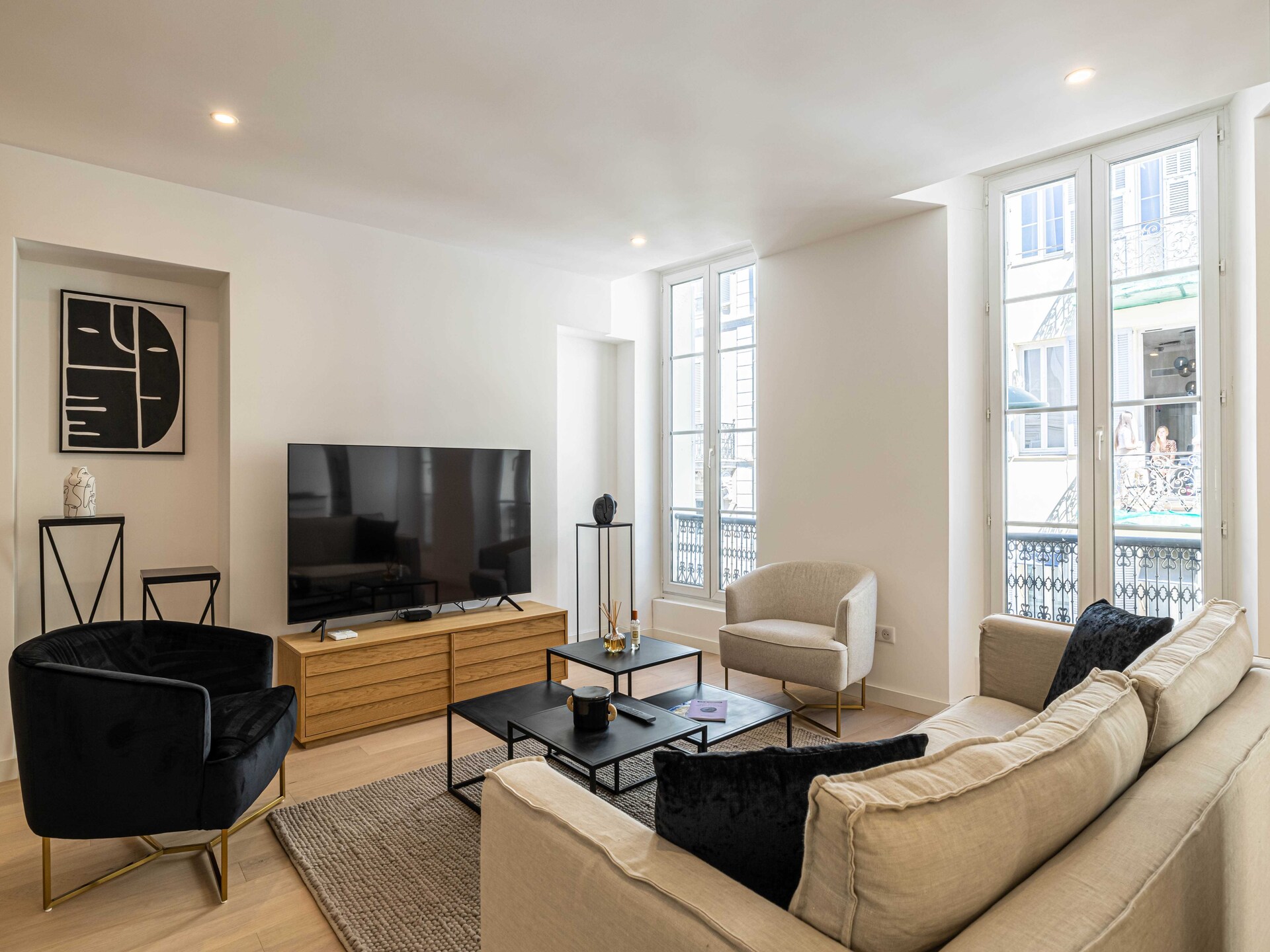 Stijlvol 4-kamerappartement in hartje Cannes voor 6 personen - foto 8