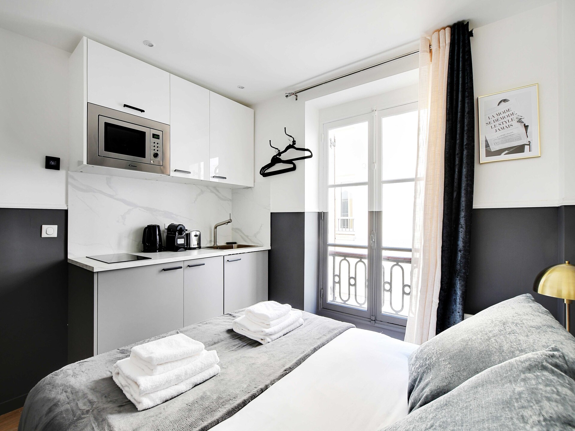 Compacte studio in Montmartre, vlak bij de Sacré-Cœur en metro - foto 3