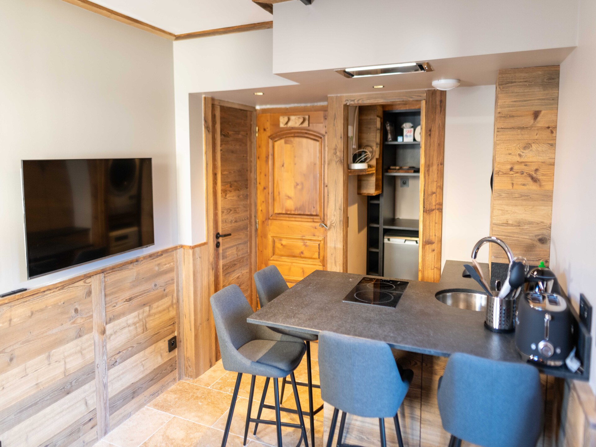 Knus alpine appartement op de begane grond in het hart van Megève - foto 5