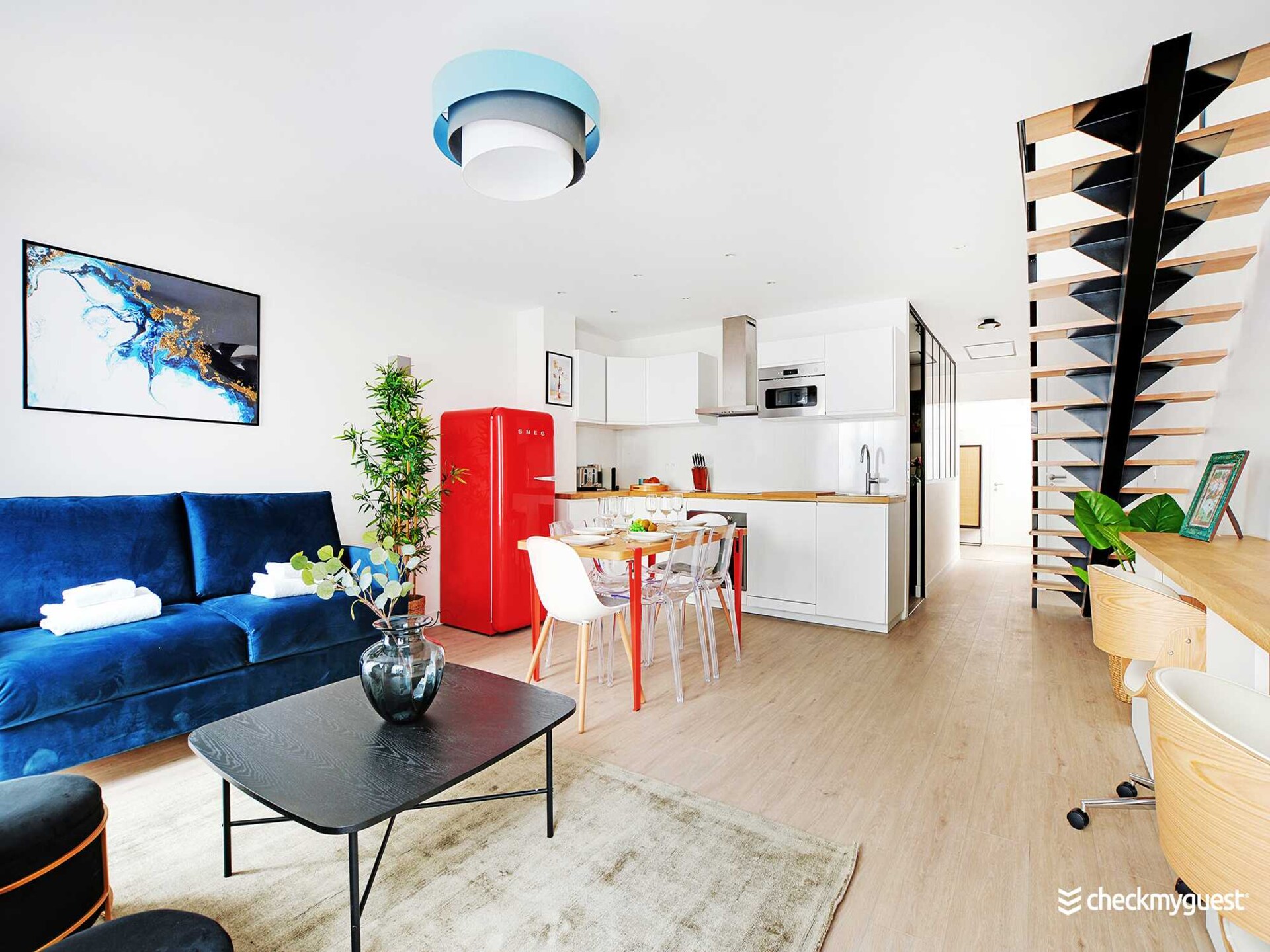 Ruim drielaags appartement met 3 slaapkamers in Montparnasse, Parijs - foto 2