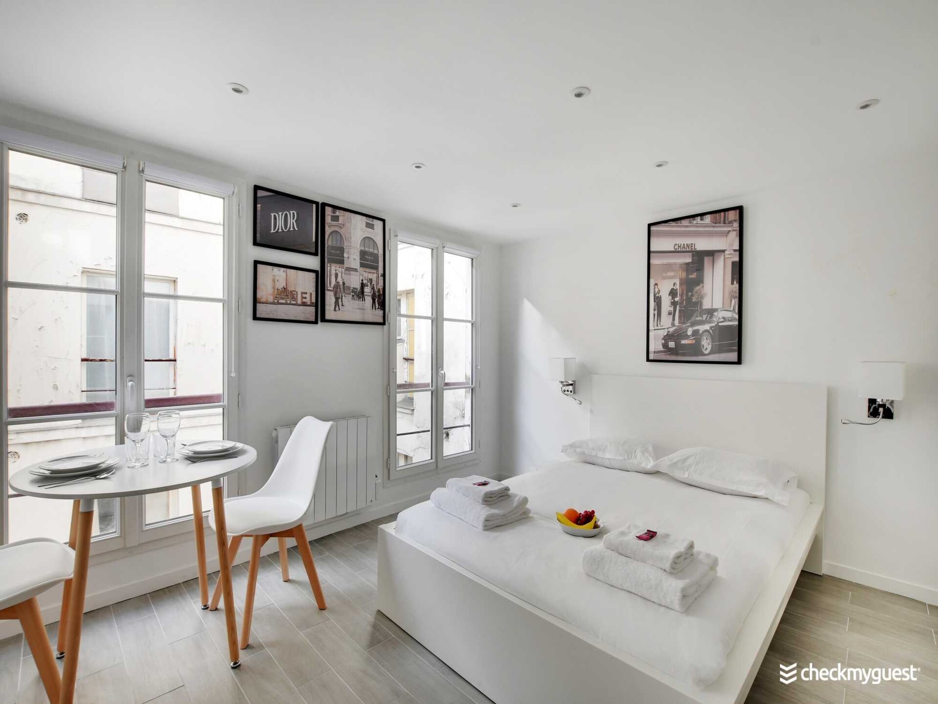Intiem appartement in de Marais, vlakbij Notre-Dame - foto 2