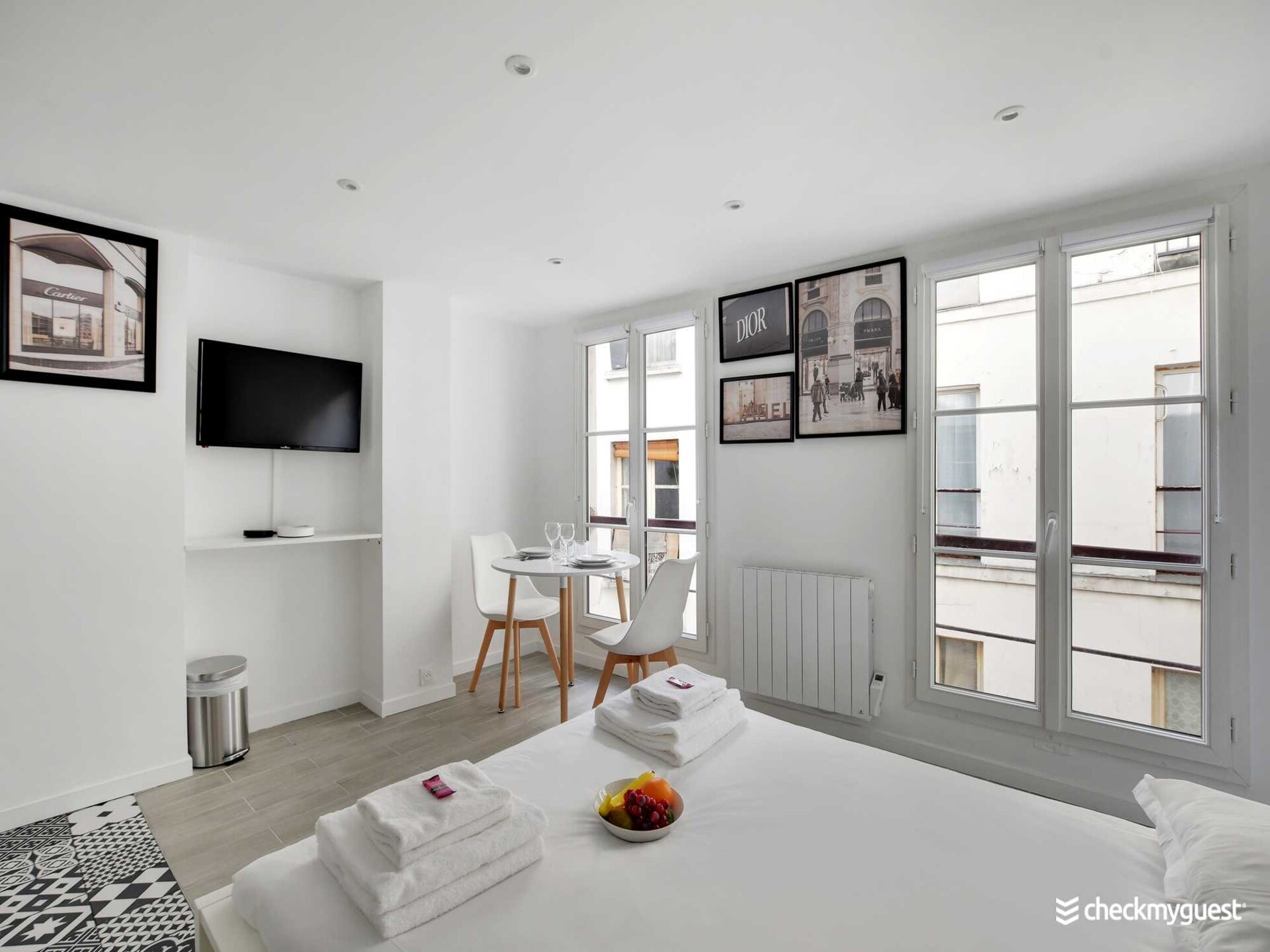 Intiem appartement in de Marais, vlakbij Notre-Dame - foto 6