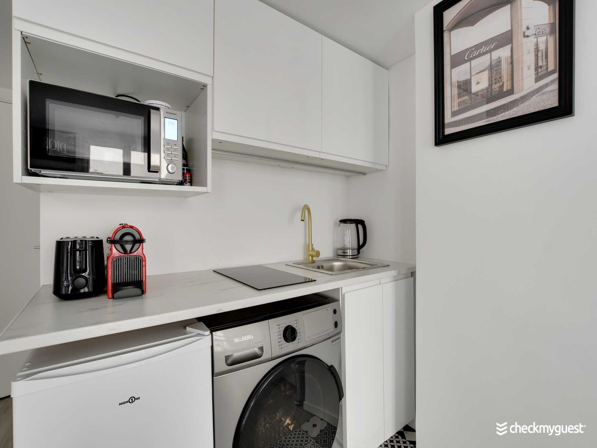 Intiem appartement in de Marais, vlakbij Notre-Dame - foto 9
