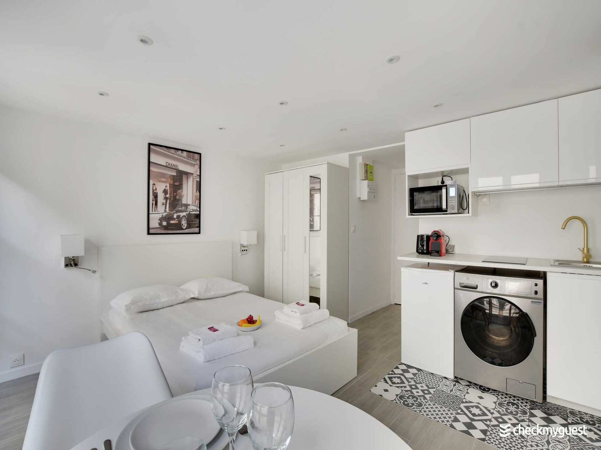 Intiem appartement in de Marais, vlakbij Notre-Dame - foto 11