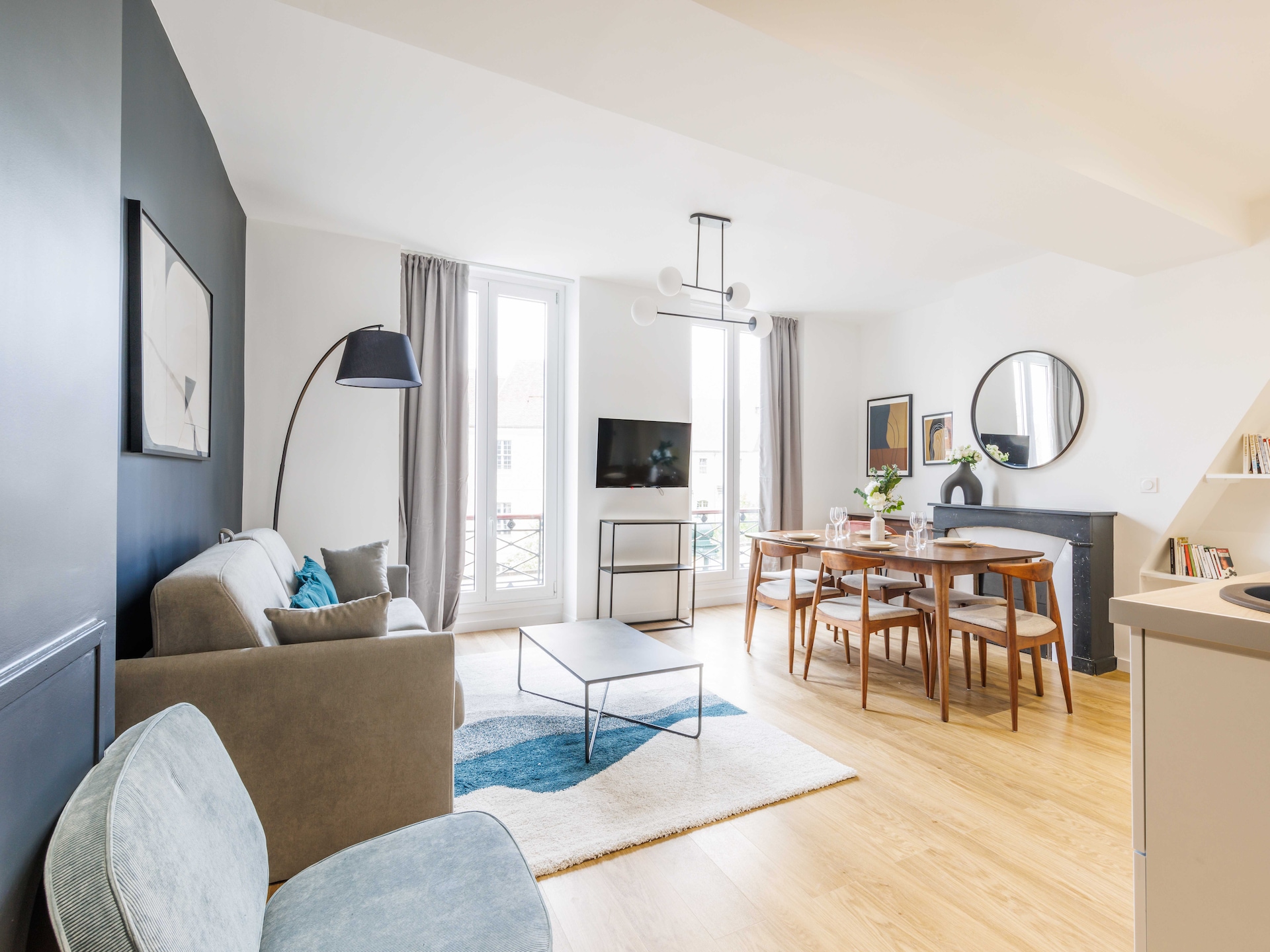 Licht appartement in Notre-Dame-des-Champs, vlakbij Jardin du Luxembourg - foto 7