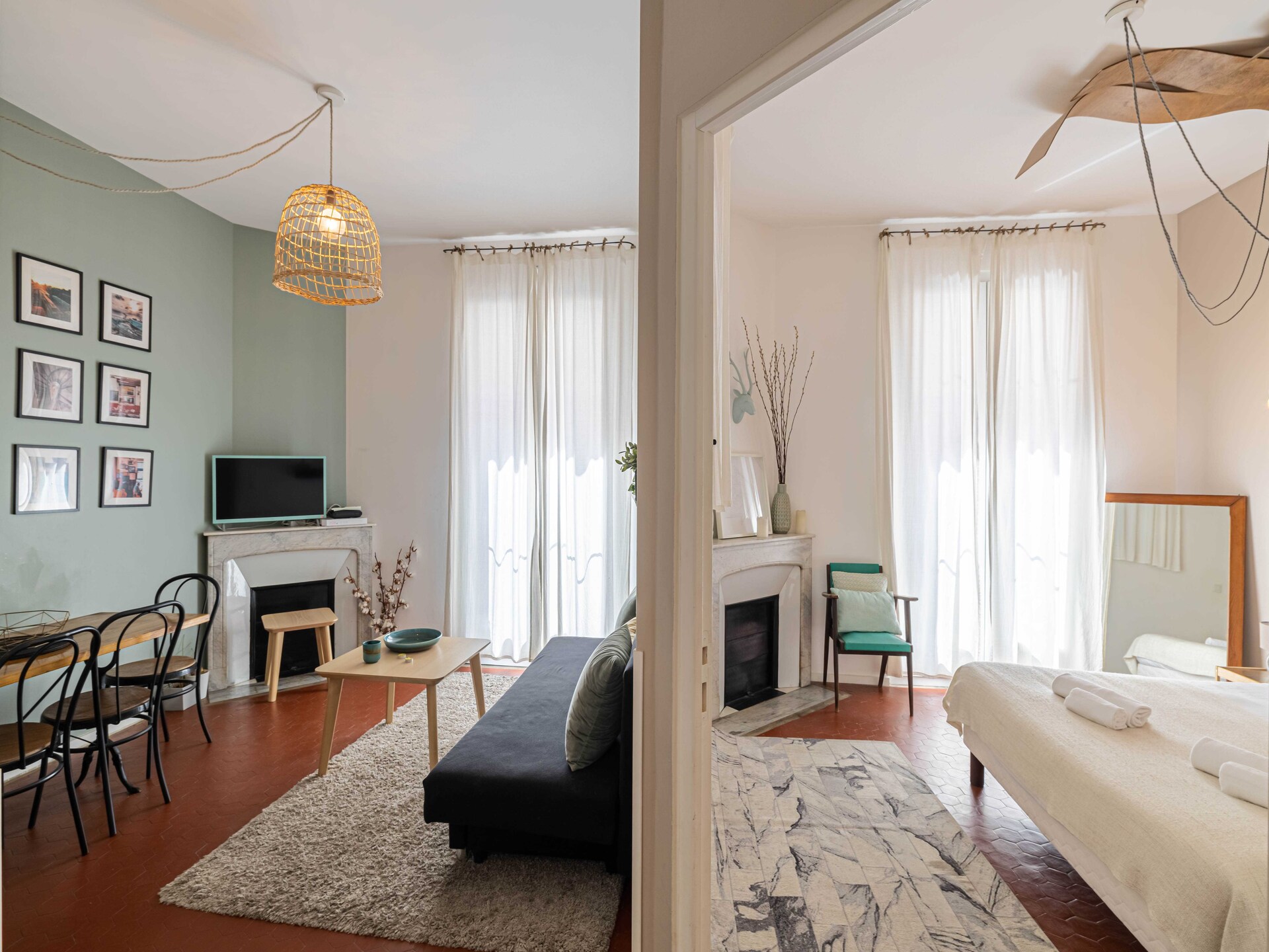 Licht appartement van 70m² met airco, vlakbij de Croisette in Cannes - foto 13