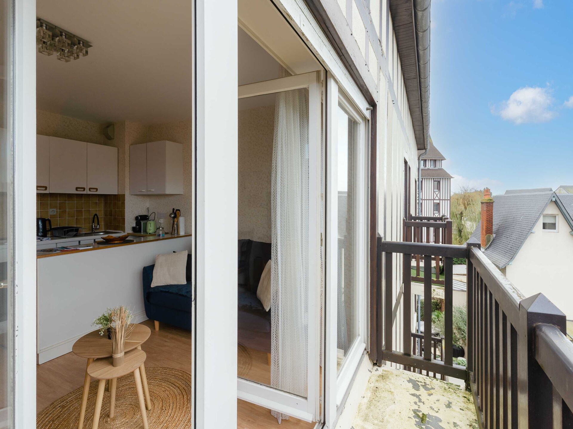 Stijlvol 2-kamerappartement in Deauville met privéparkeerplaats - foto 9