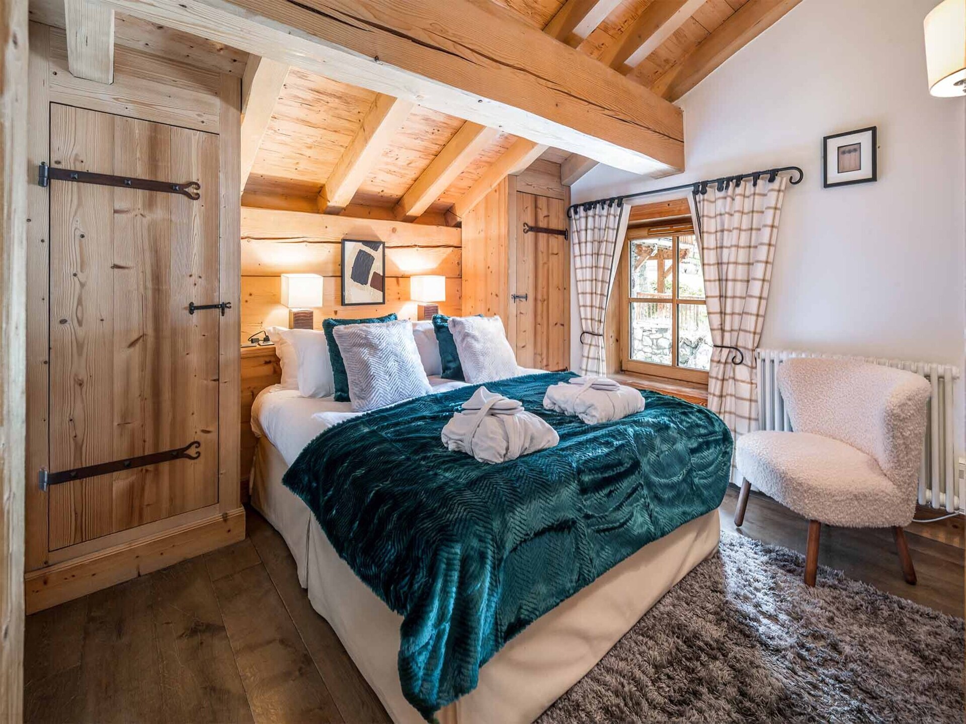 Chalet Davos: 10-persoons vrijstaand chalet op 20 meter van de piste in Val d'Isère - foto 1