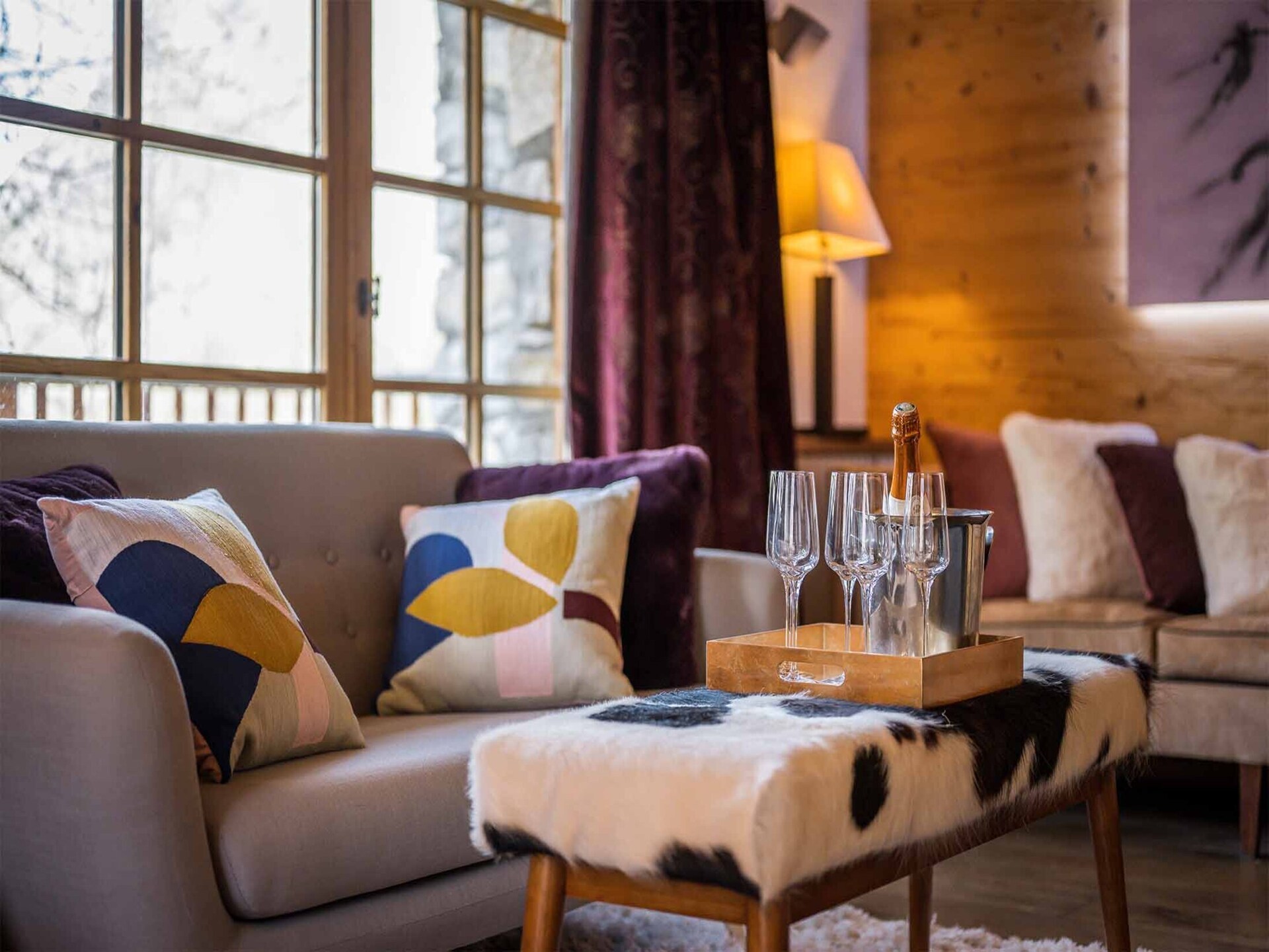 Chalet Davos: 10-persoons vrijstaand chalet op 20 meter van de piste in Val d'Isère - foto 8