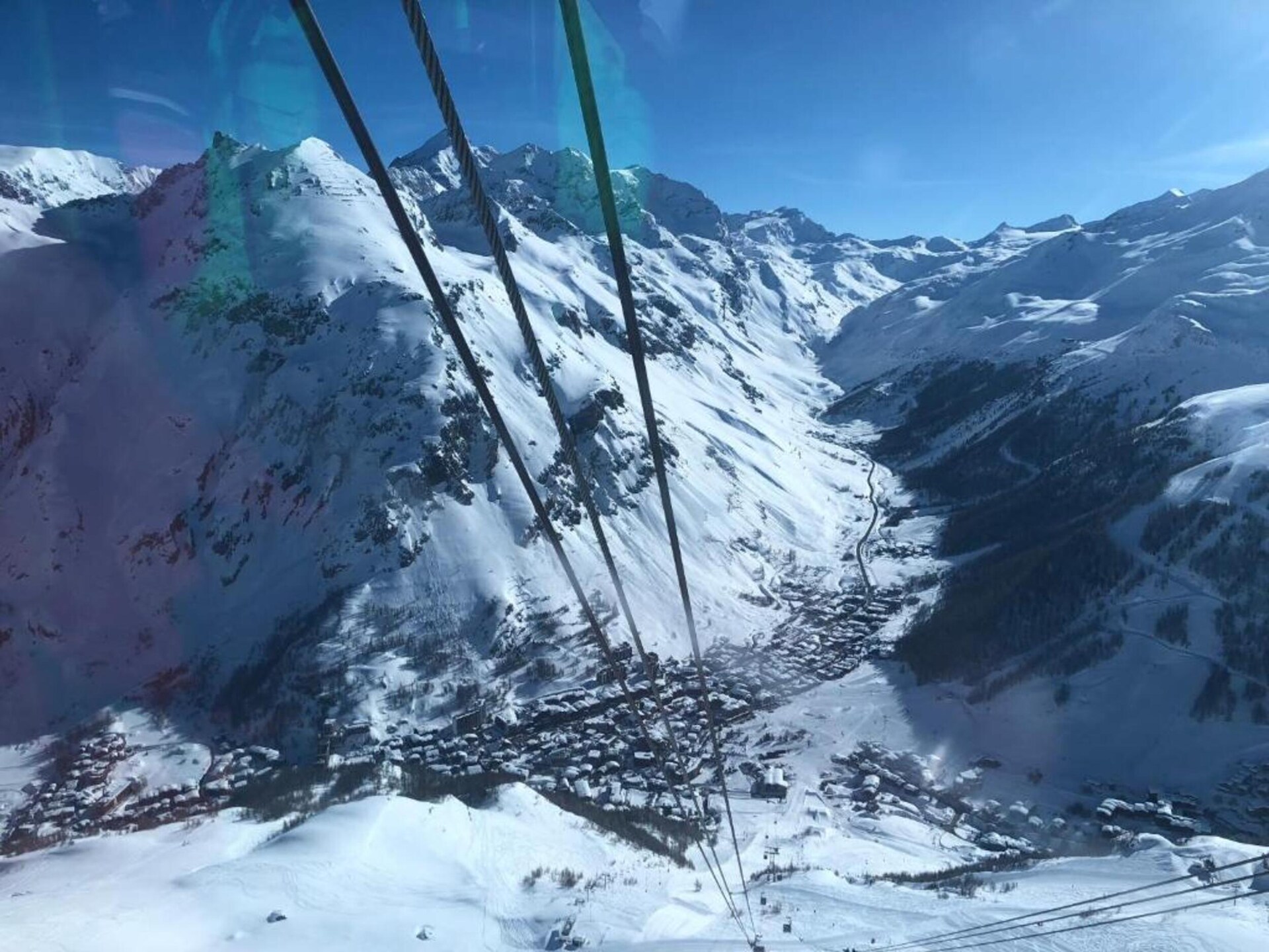 Chalet Davos: 10-persoons vrijstaand chalet op 20 meter van de piste in Val d'Isère - foto 29