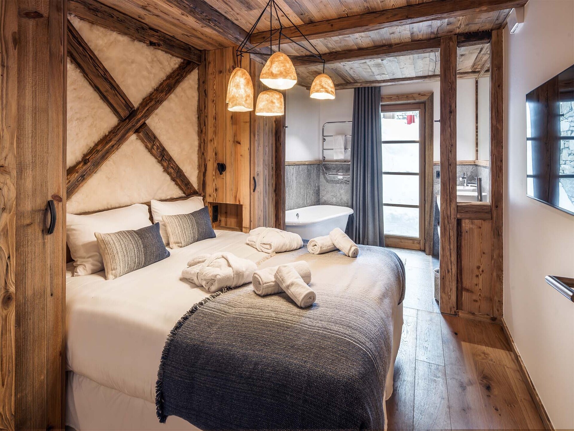 Authentiek chalet voor 14 personen in Val d'Isère-Le Fornet, vlakbij de piste - foto 10