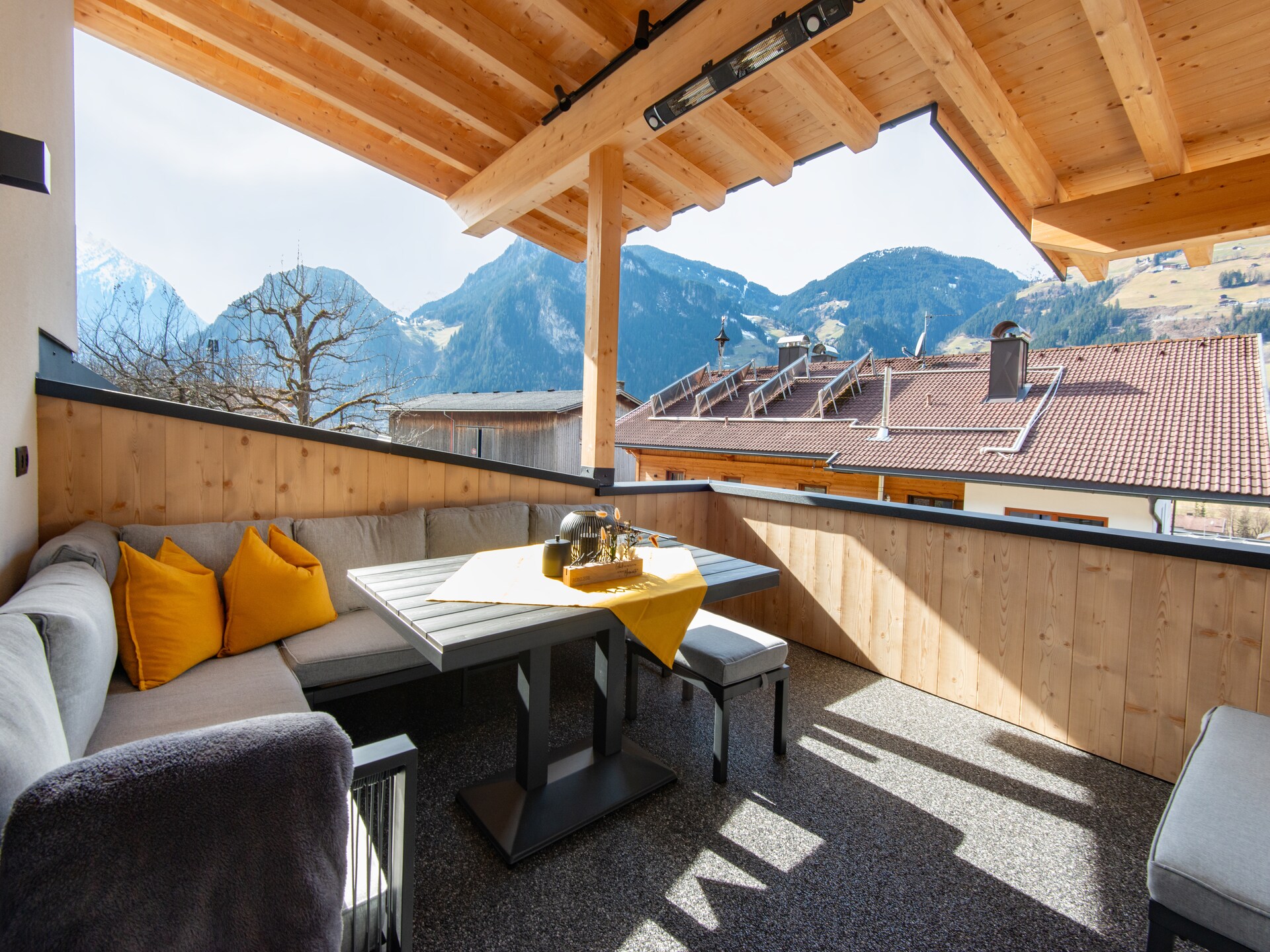 Zonnig appartement met dakterras in Ramsau, vlakbij Mayrhofen - foto 8