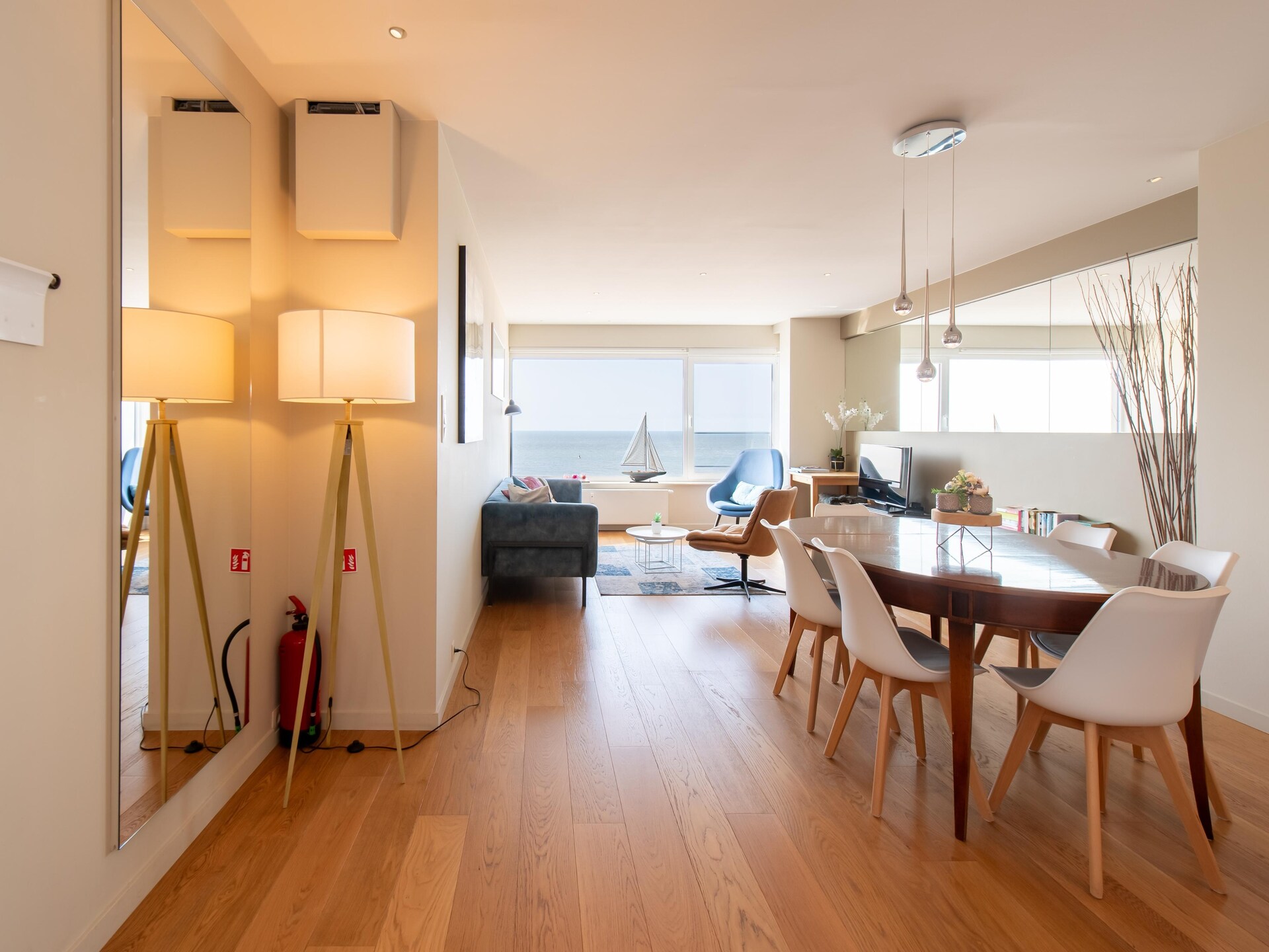 Ruim appartement Angleterre in Oostende met zeezicht voor 7 personen - foto 9
