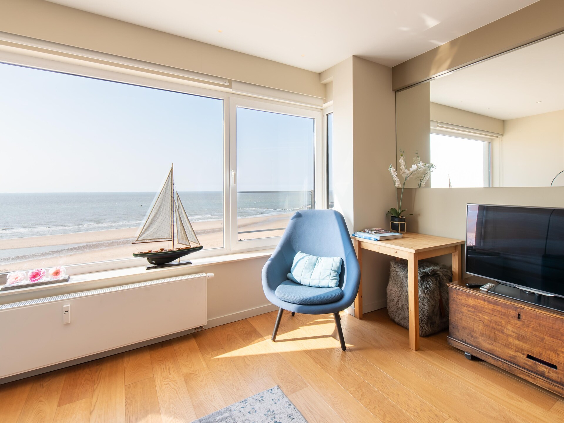 Ruim appartement Angleterre in Oostende met zeezicht voor 7 personen - foto 7