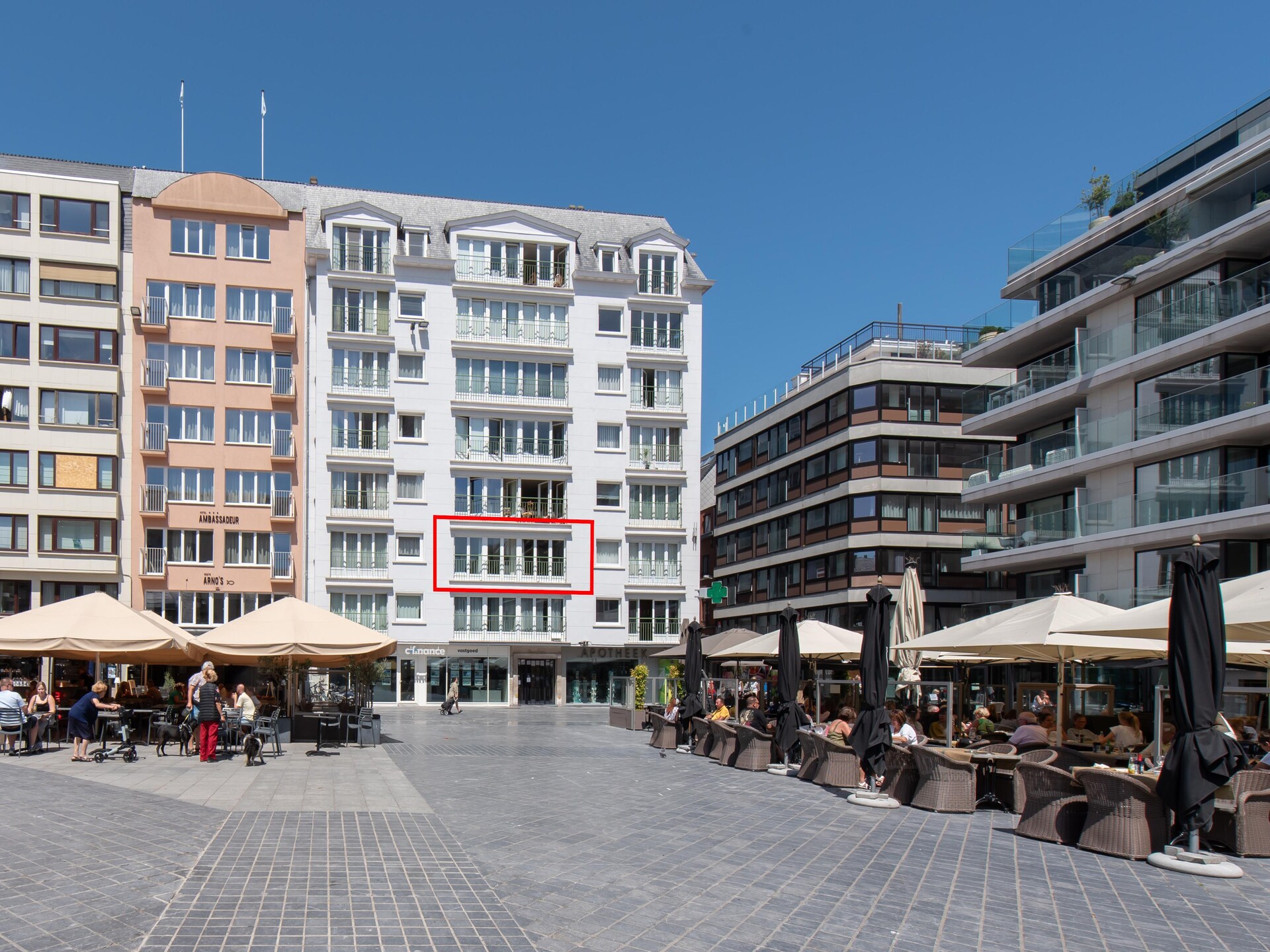 4-persoons appartement aan Wapenplein in Oostende - foto 1