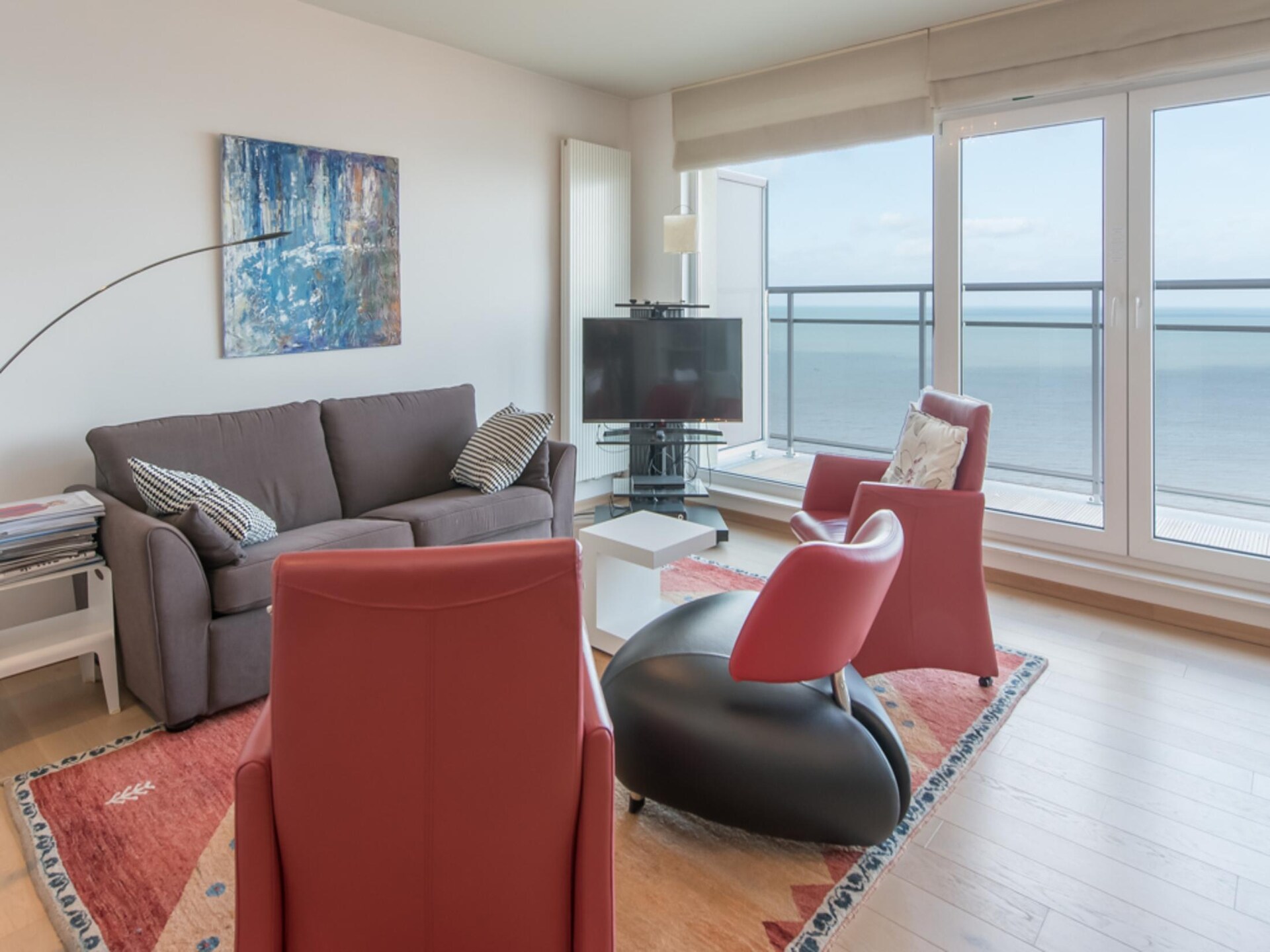 Modern appartement Angleterre in Ostend met zeezicht - foto 2
