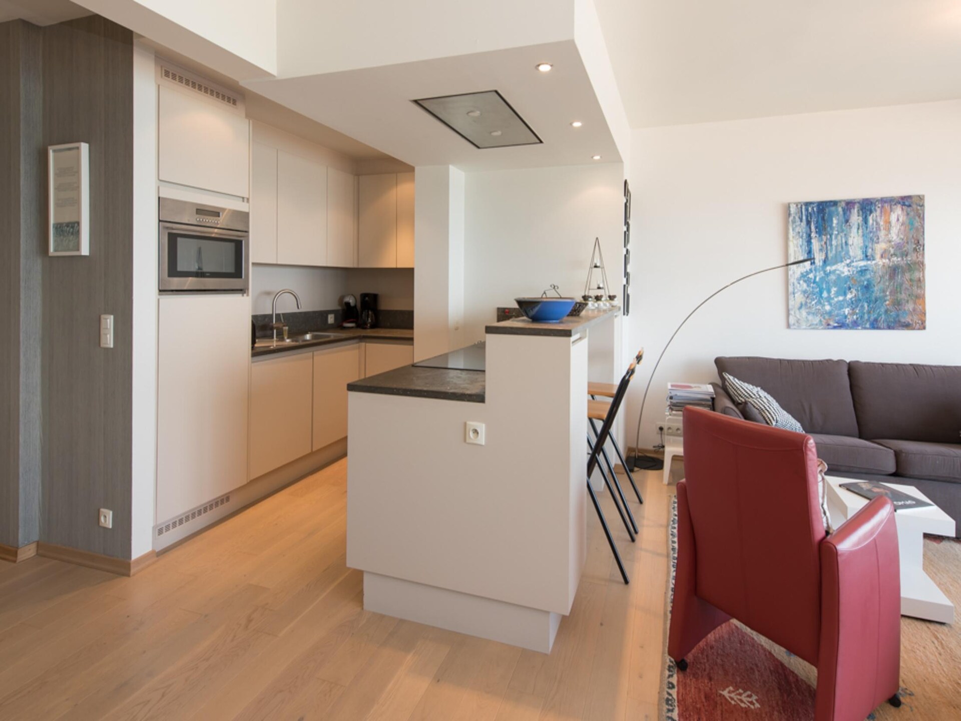 Modern appartement Angleterre in Ostend met zeezicht - foto 13