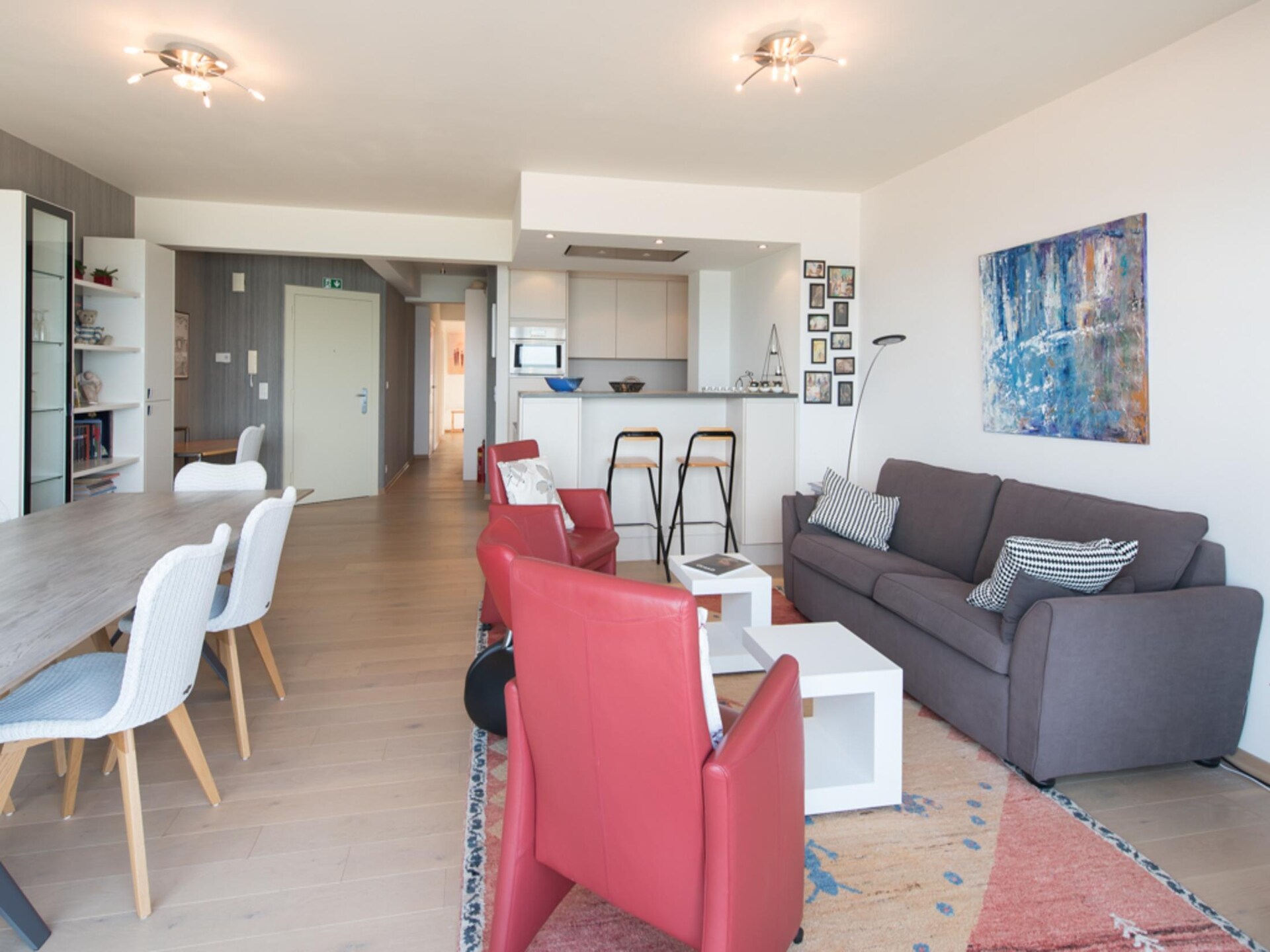 Modern appartement Angleterre in Ostend met zeezicht - foto 8