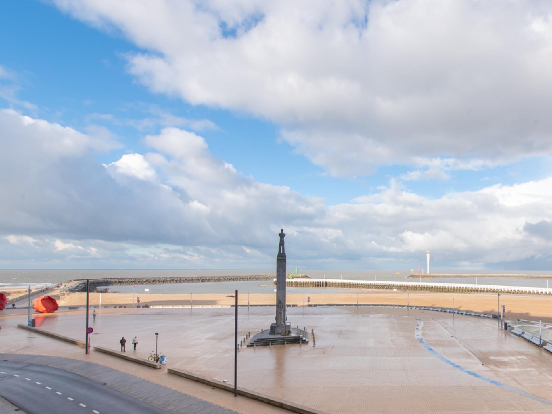 Licht appartement Silversant in Ostend met zeezicht - foto 19