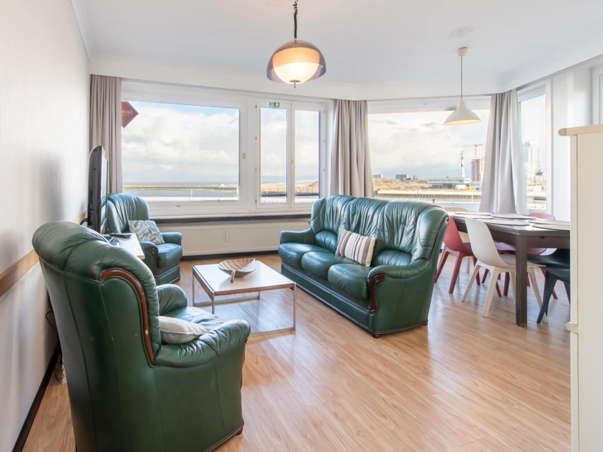 Licht appartement Silversant in Ostend met zeezicht - foto 2