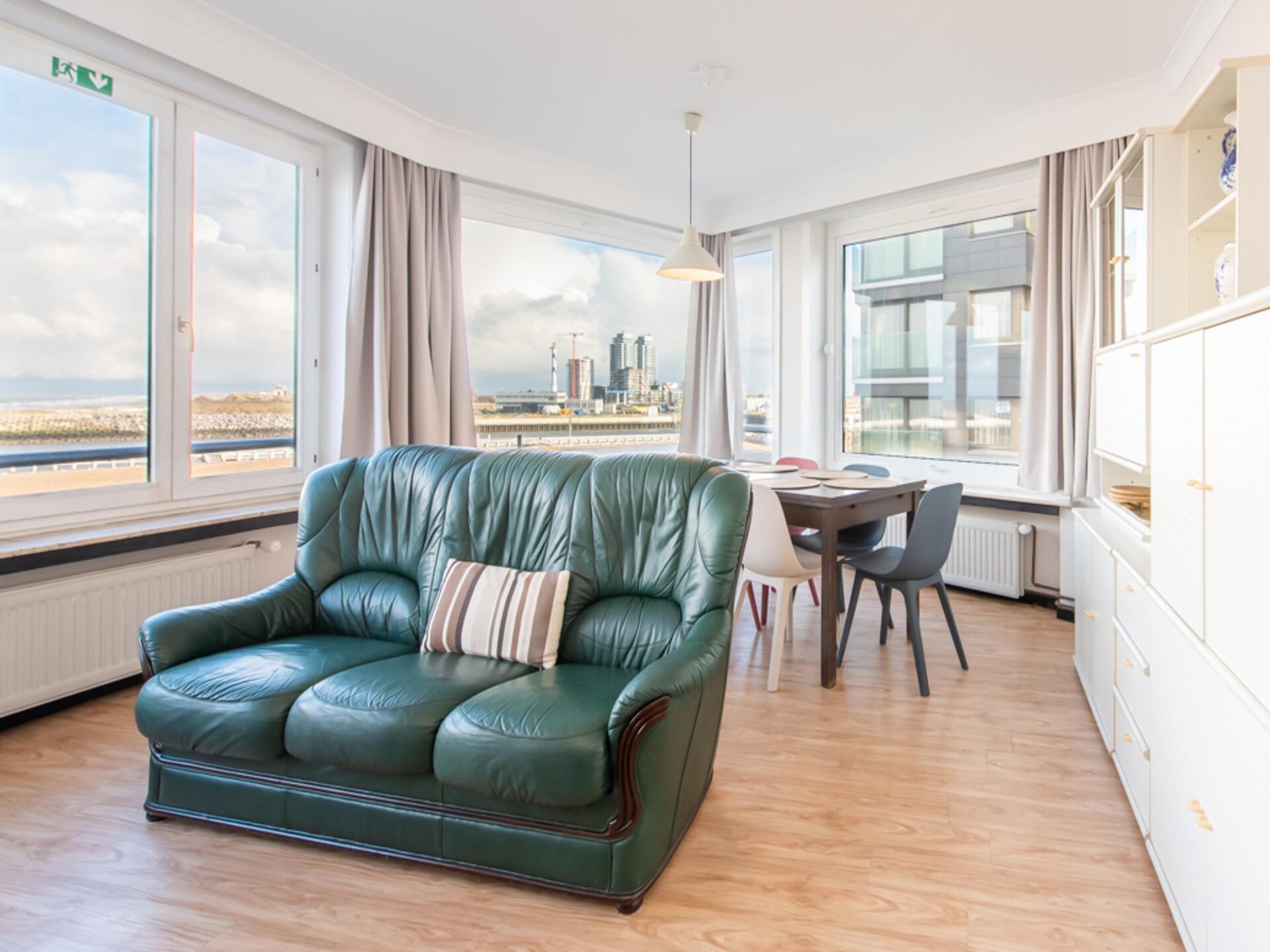 Licht appartement Silversant in Ostend met zeezicht - foto 5
