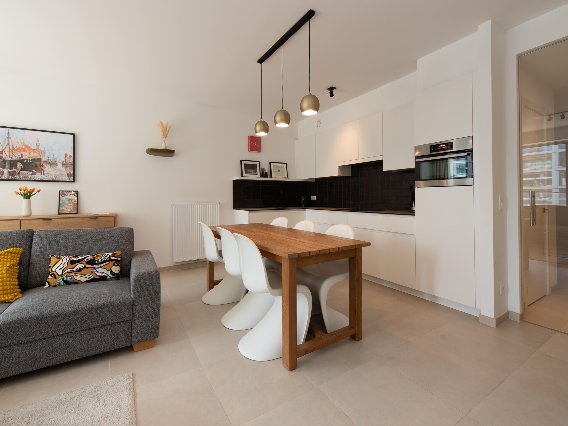 Modern appartement Sky Bridge in Oostende voor 4 personen - foto 10