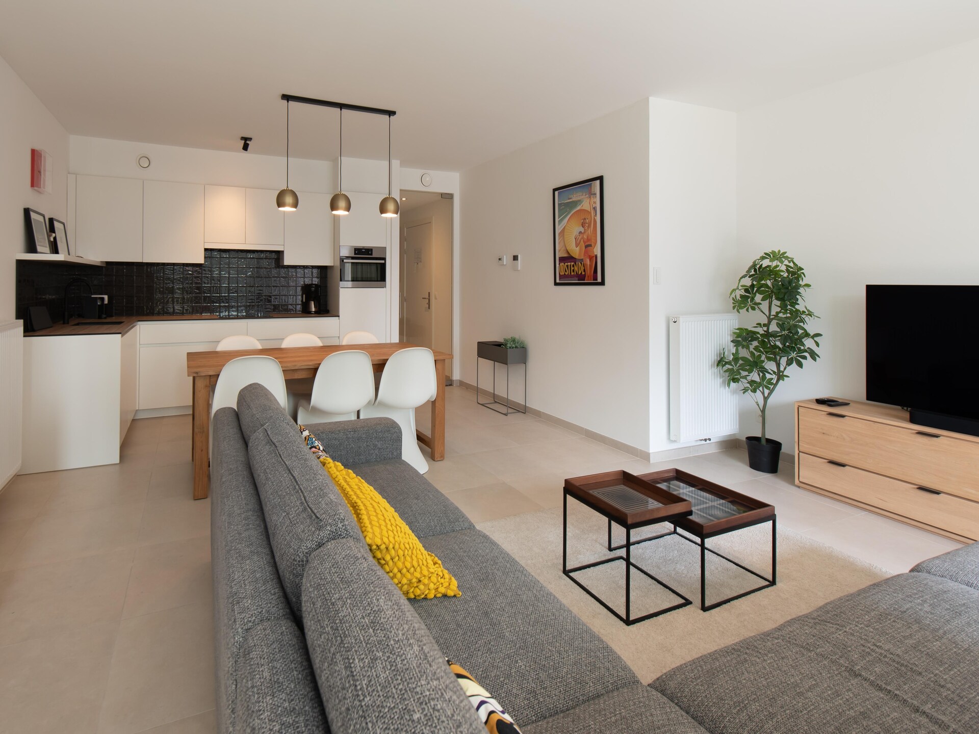 Modern appartement Sky Bridge in Oostende voor 4 personen - foto 9
