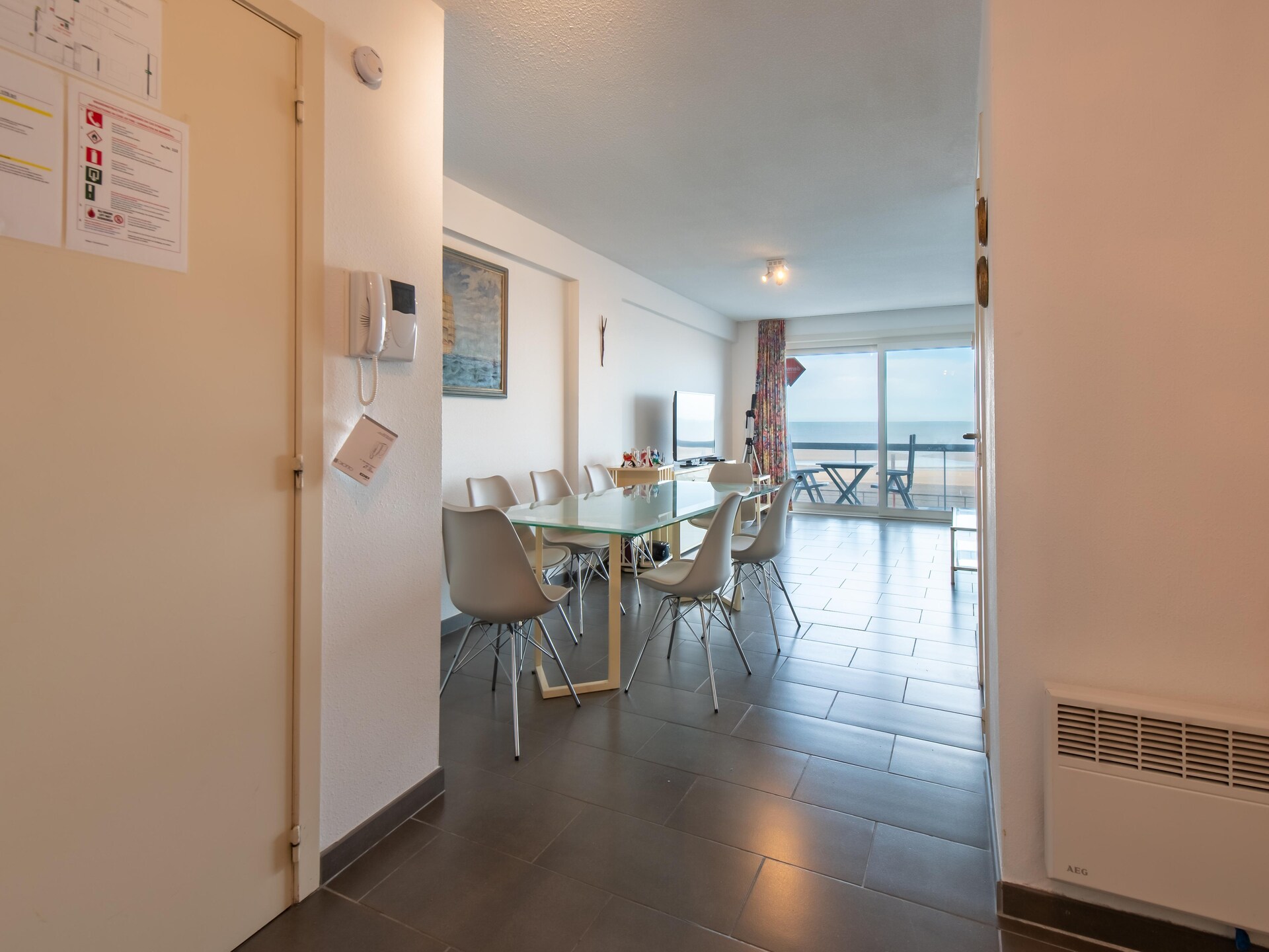 Licht appartement met zeezicht en terras in Ostend - foto 11