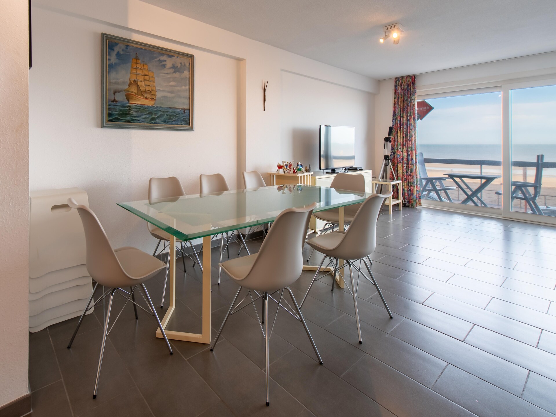 Licht appartement met zeezicht en terras in Ostend - foto 12